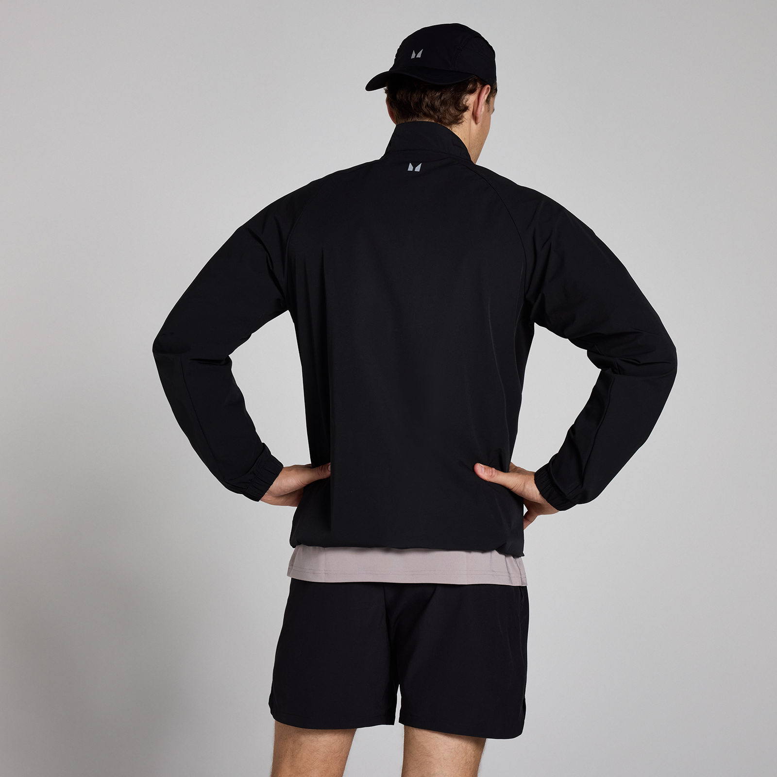 5059883377865 - Herren Leichter Windbreaker – Schwarz - S 5059883377865 - Herren Leichter Windbreaker – Schwarz - S