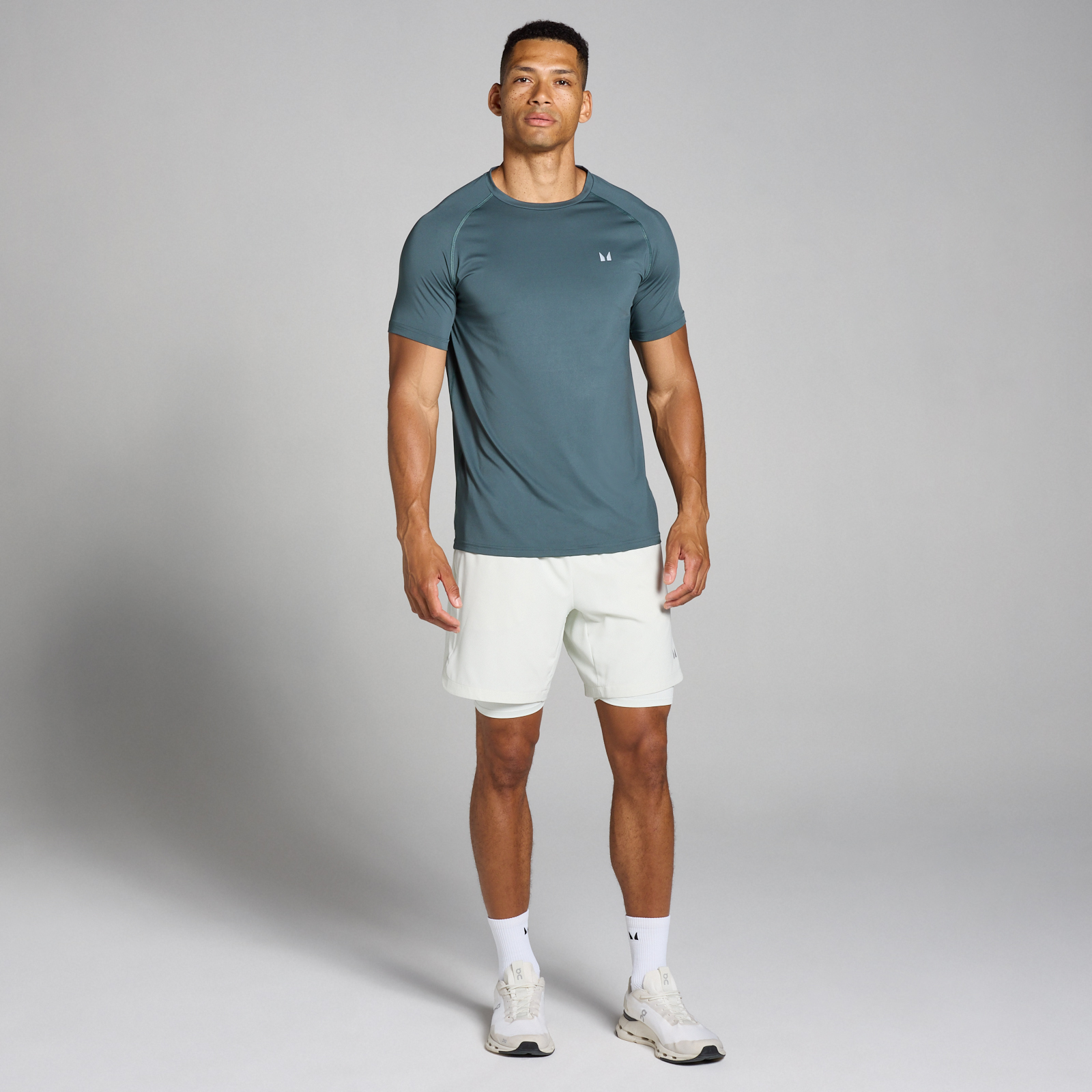 5059883374680 - Herren Training T-Shirt – Dunkles Schiefergrau - XXL 5059883374680 - Herren Training T-Shirt – Dunkles Schiefergrau - XXL