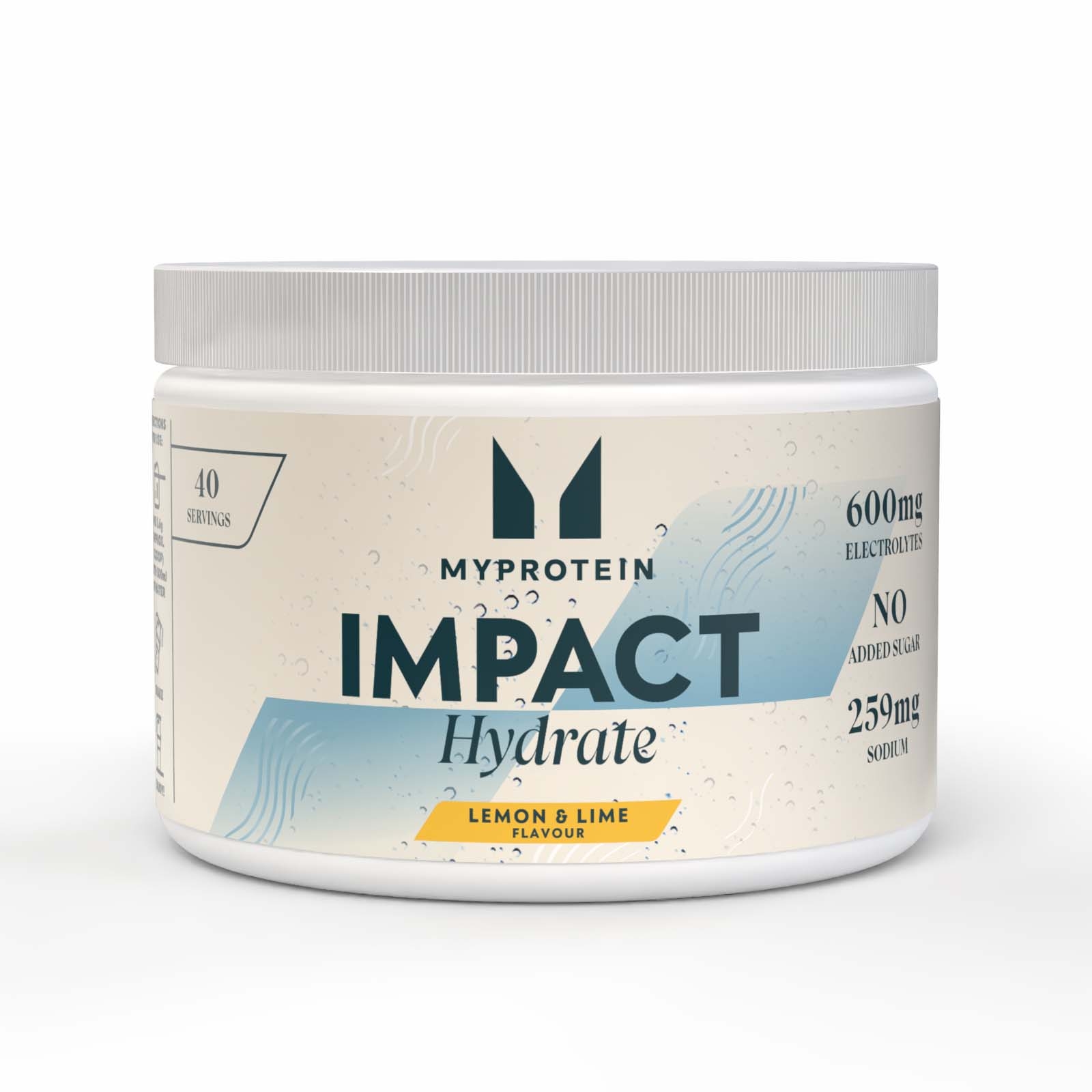 Myprotein UK MyProtein Impact Hydrate - 40servings - Lemon and Lime