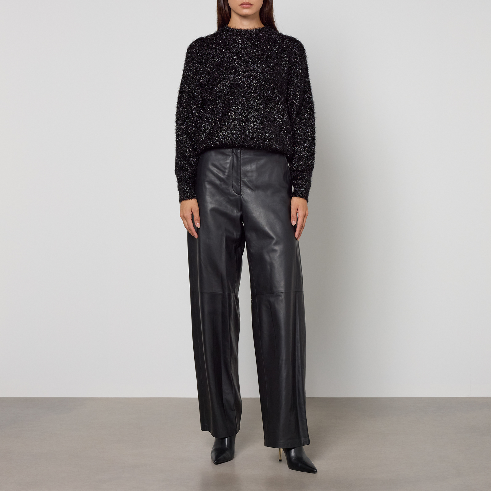 Marant Etoile Sayers Lurex-Knit Jumper - FR 34/UK 6