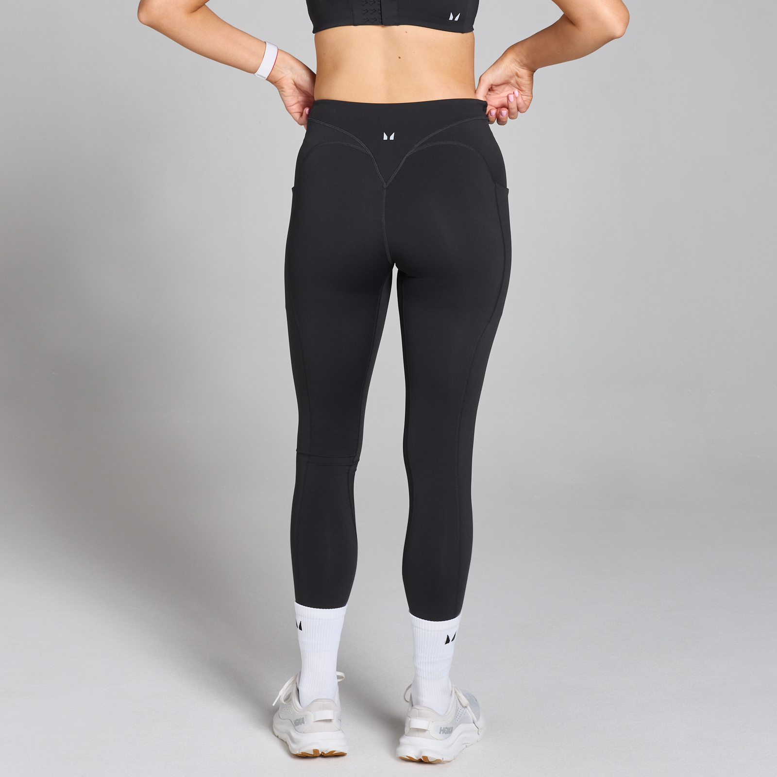 MP Damen Velocity Leggings mit Taschen – Schwarz - L