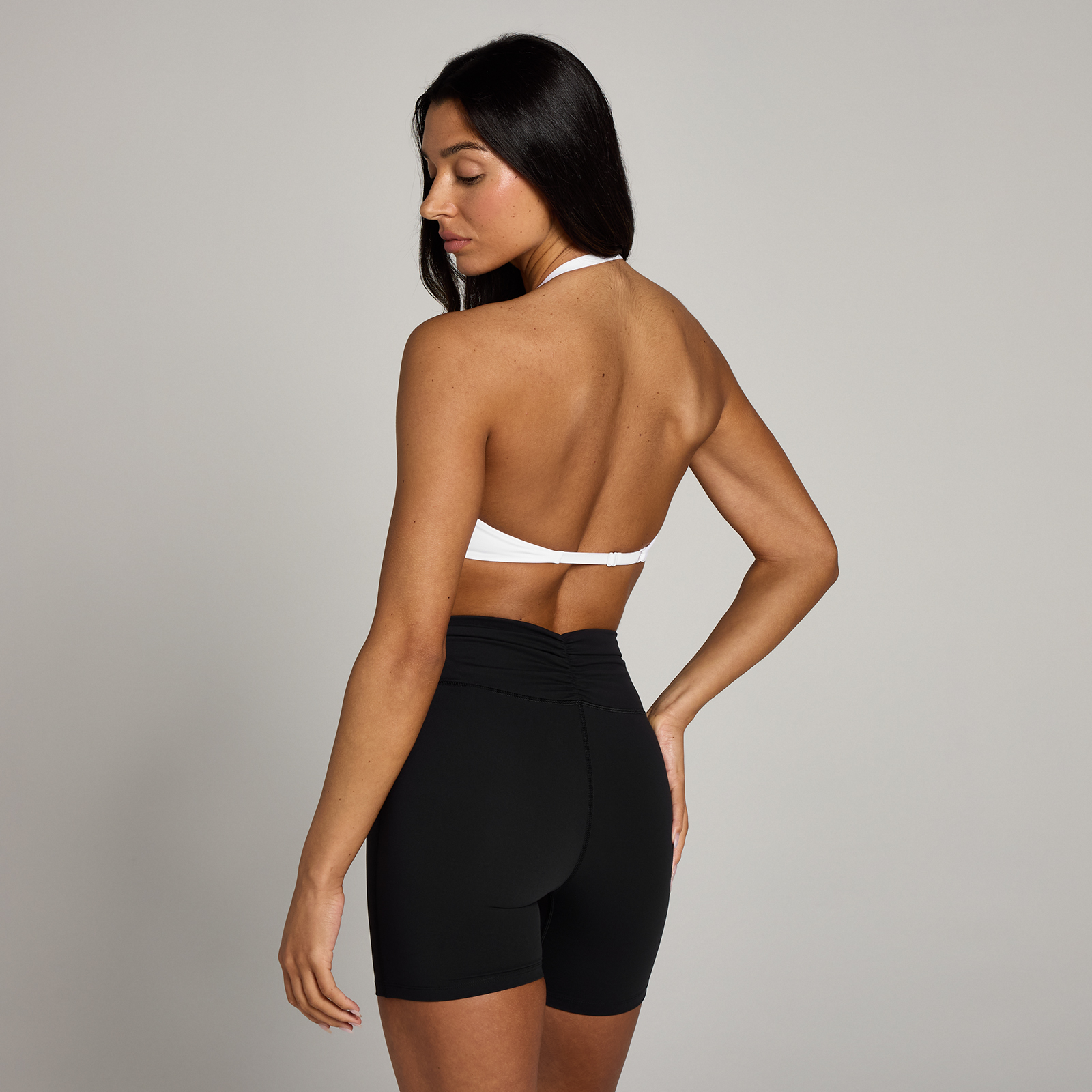 MP Tempo Neckholder-BH mit offenem Rücken für Damen – Weiß - XS