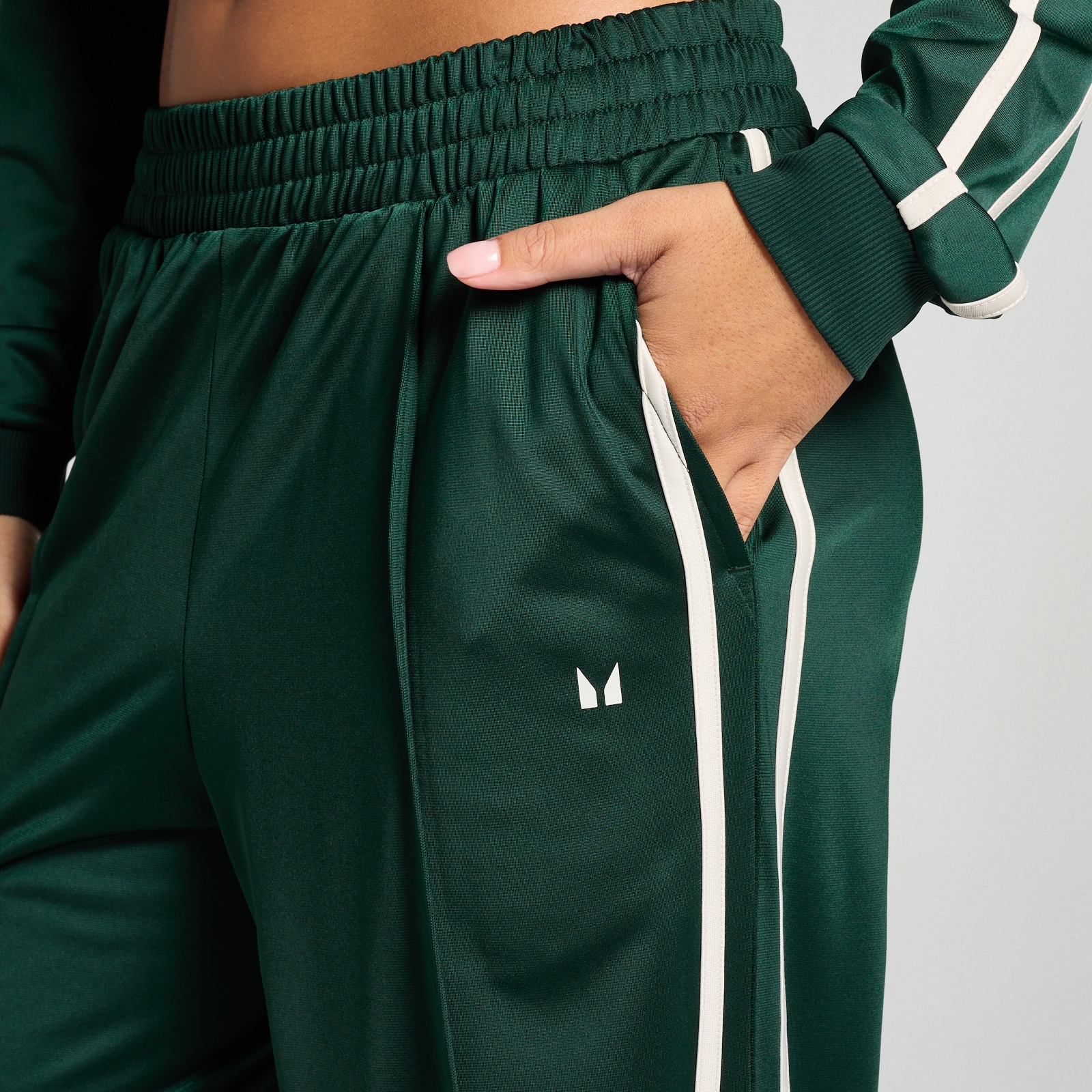 Thumbnail - MP Damen Trikot Trainings-Jogginghose mit Geradem Bein – Dunkles Smaragdgrün - S
