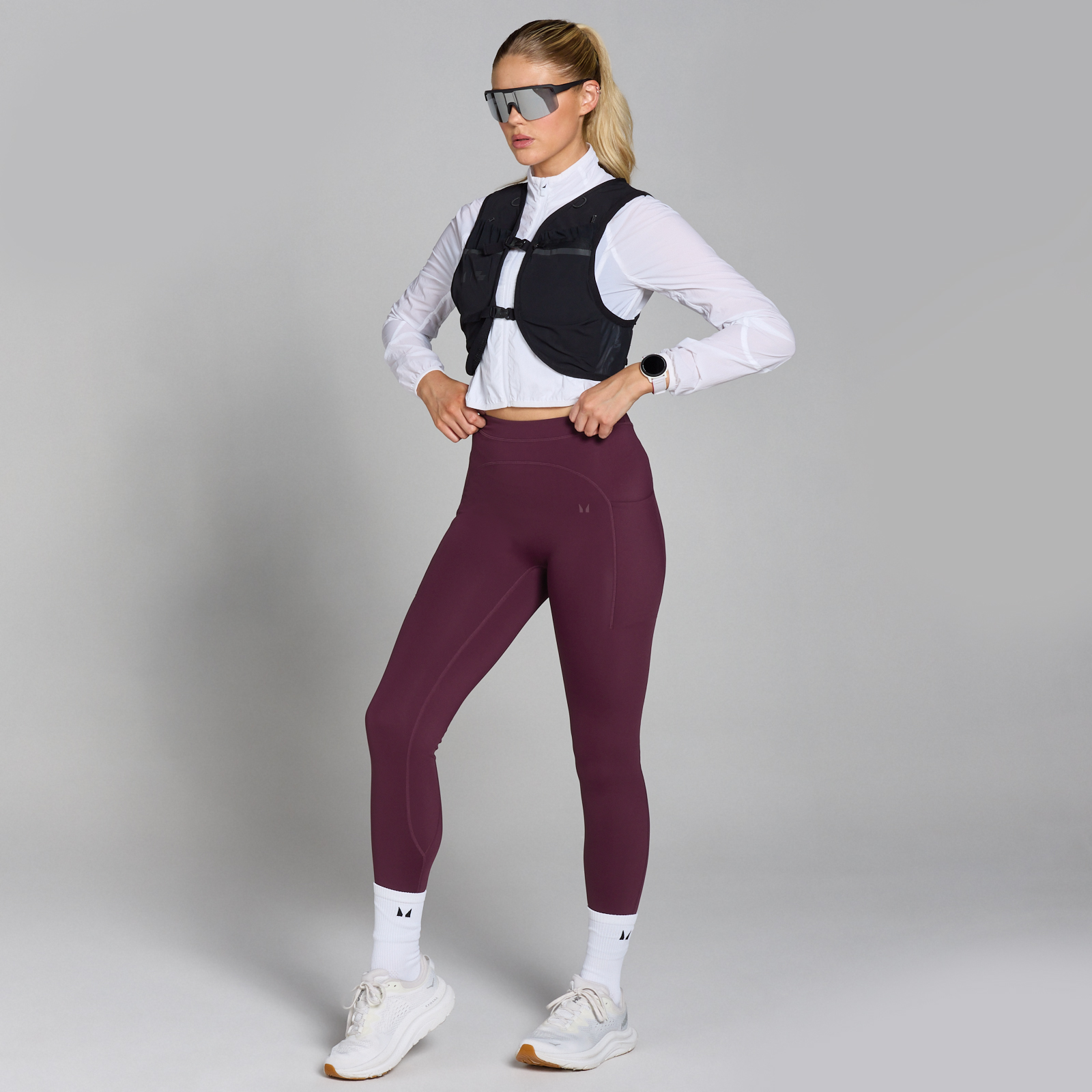 5059883379883 - Damen Velocity Leggings mit Taschen – Port - XS