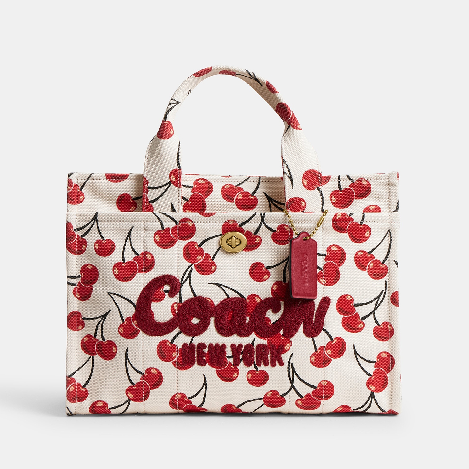 Coach Cargo Canvas Tote Bag