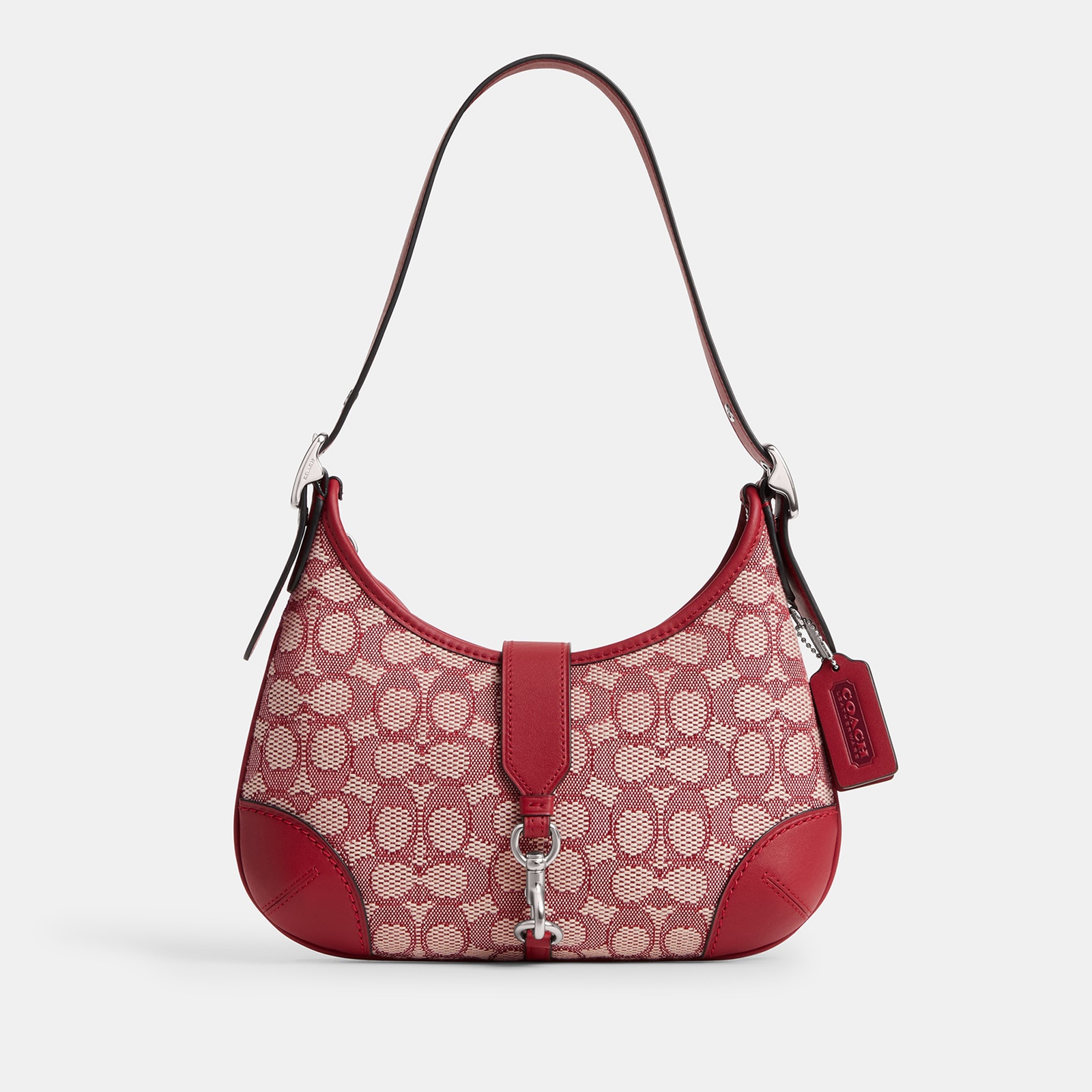Coach Hamptons Jacquard Hobo Bag