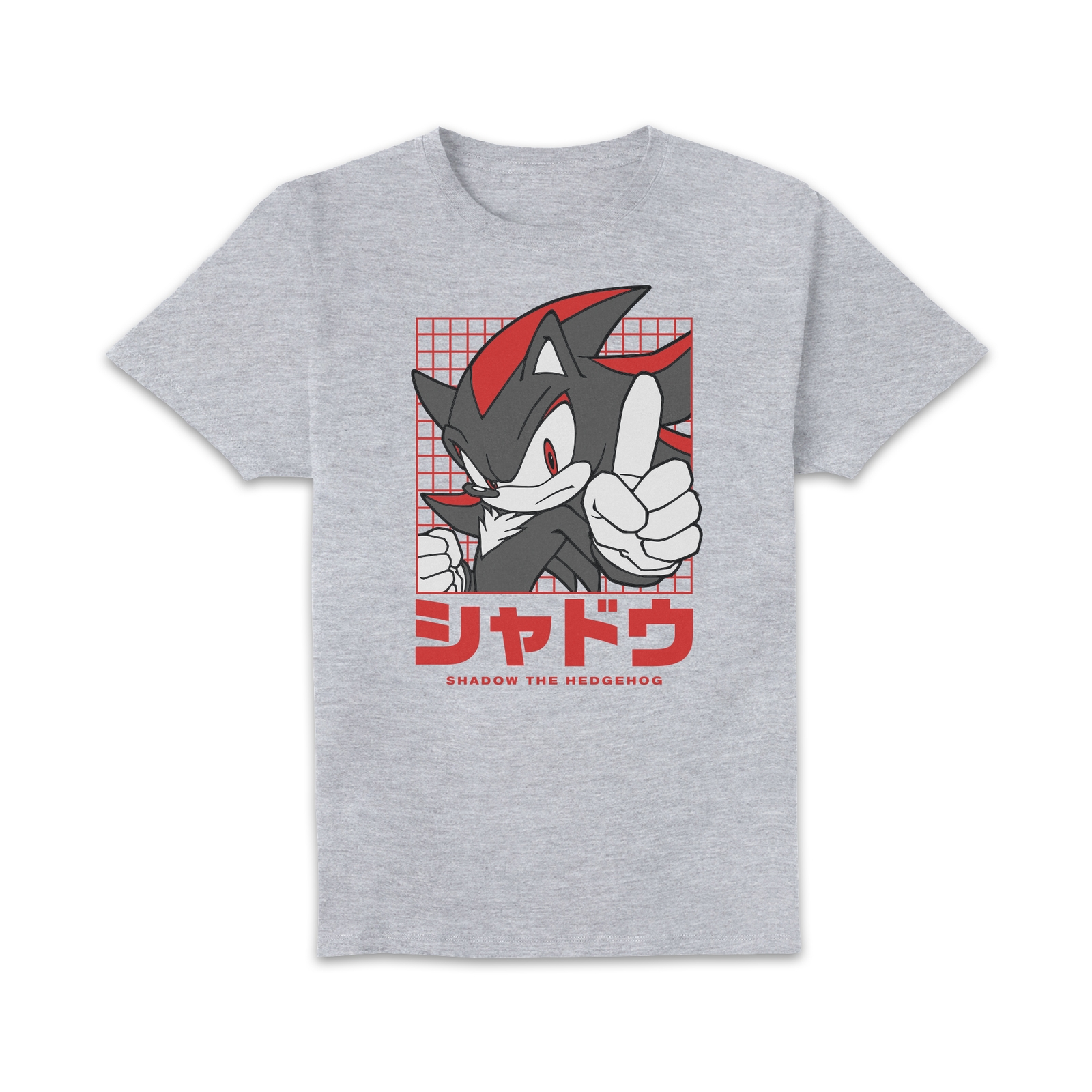Sonic The Hedgehog Shadow Dark Victory Unisex T-Shirt - Grey - M