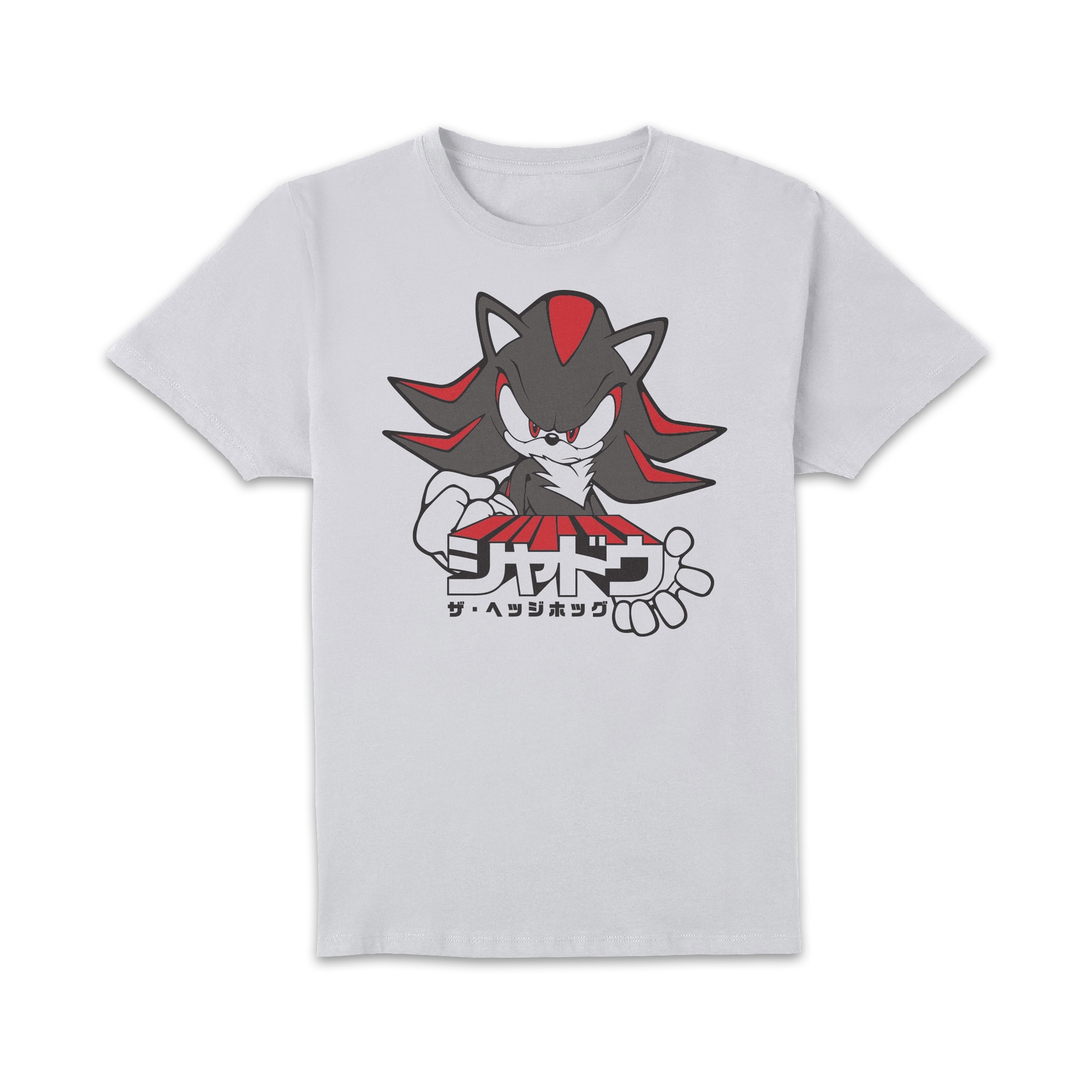 Sonic The Hedgehog Shadow Ultimate Power Unisex T-Shirt - White - L