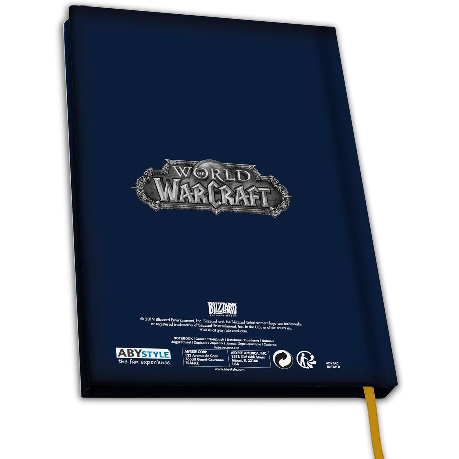 World of Warcraft Alliance A5 Notebook