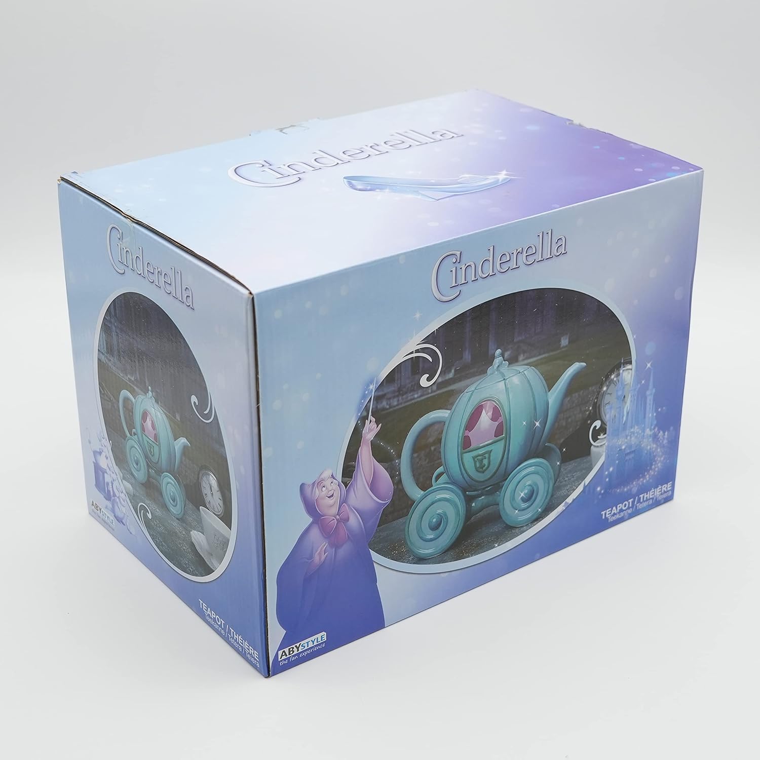 Disney Cinderella Carriage Ceramic Premium Teapot