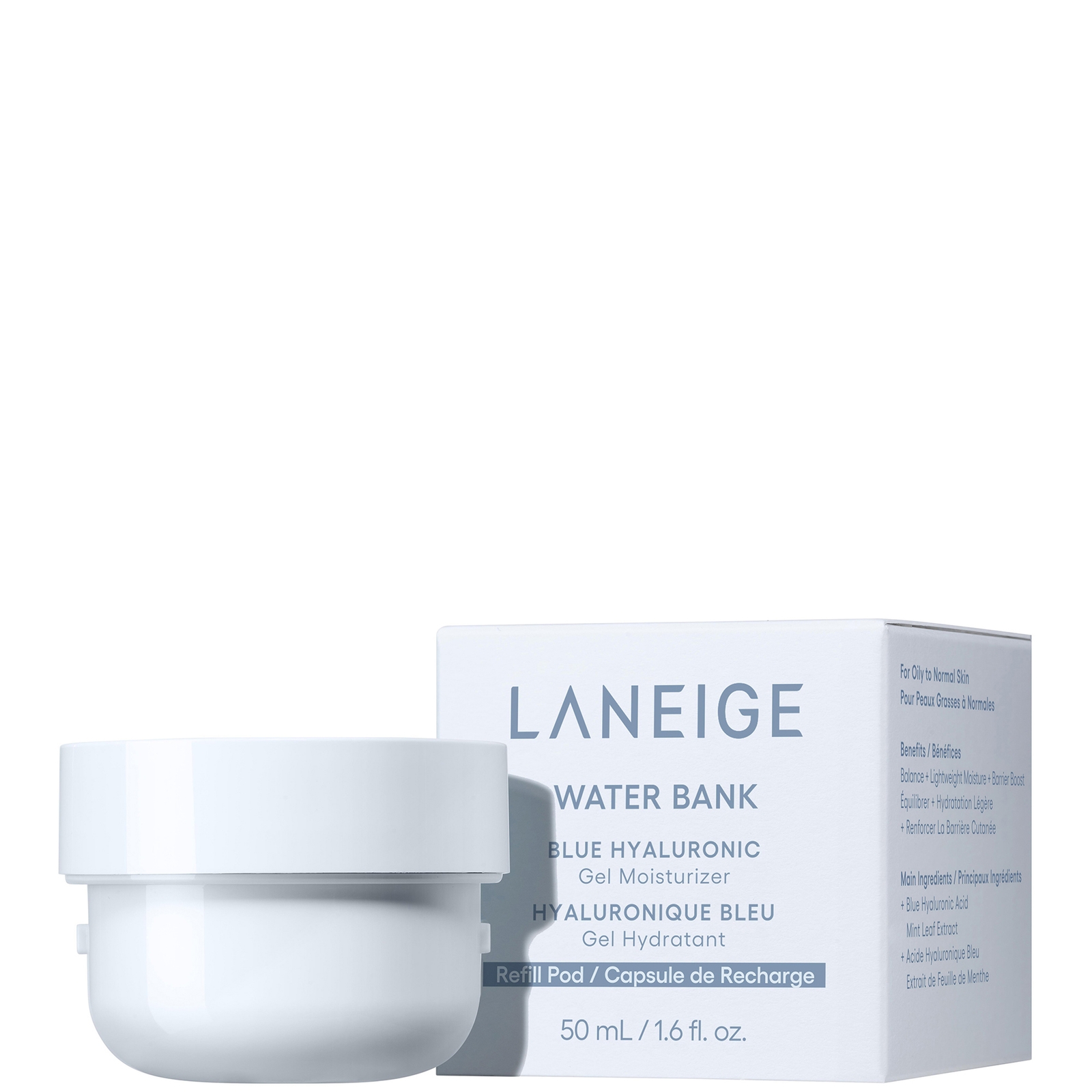 

LANEIGE Water Bank Blue Hyaluronic Gel Moisturiser Refill 50ml