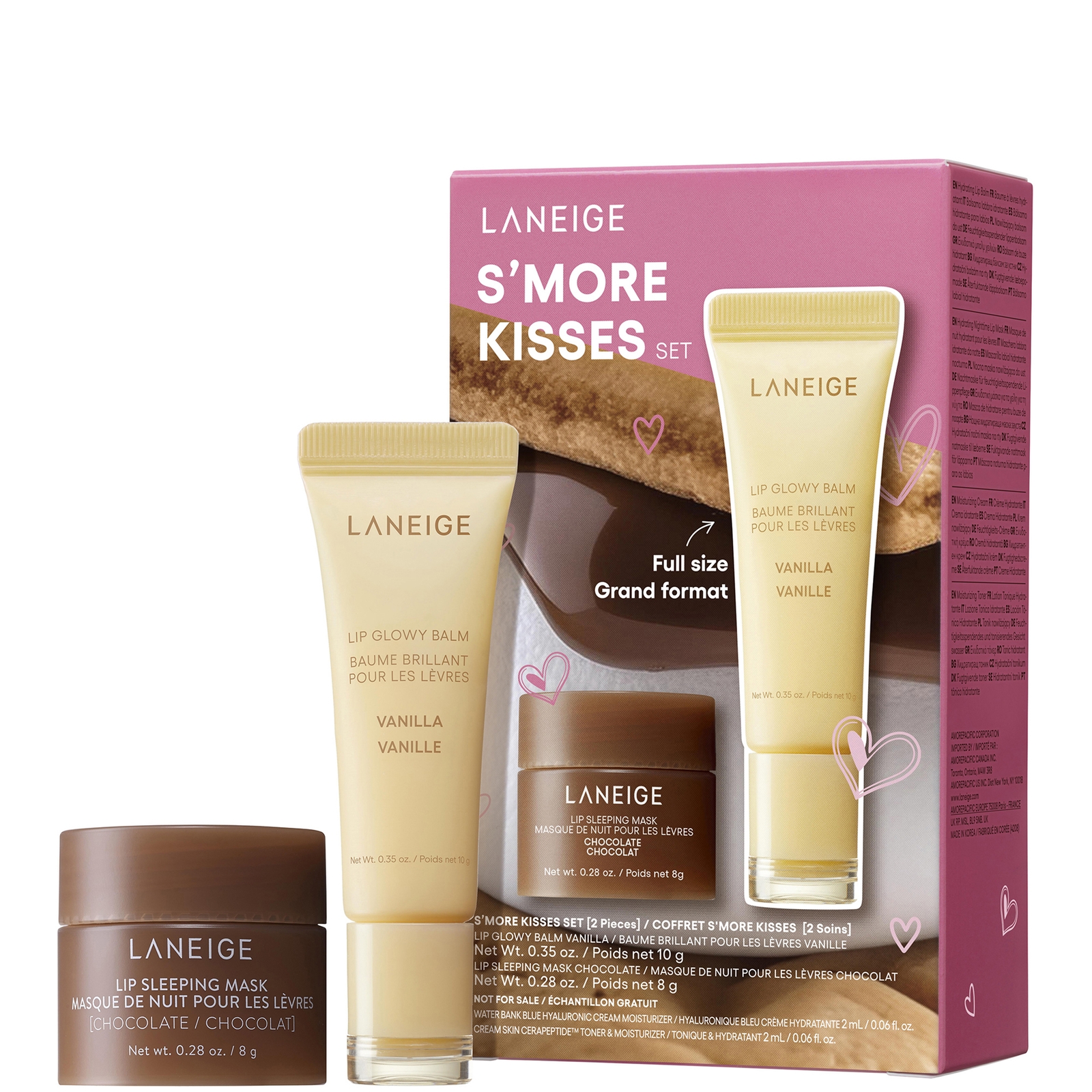 

LANEIGE Smore's Kisses Set