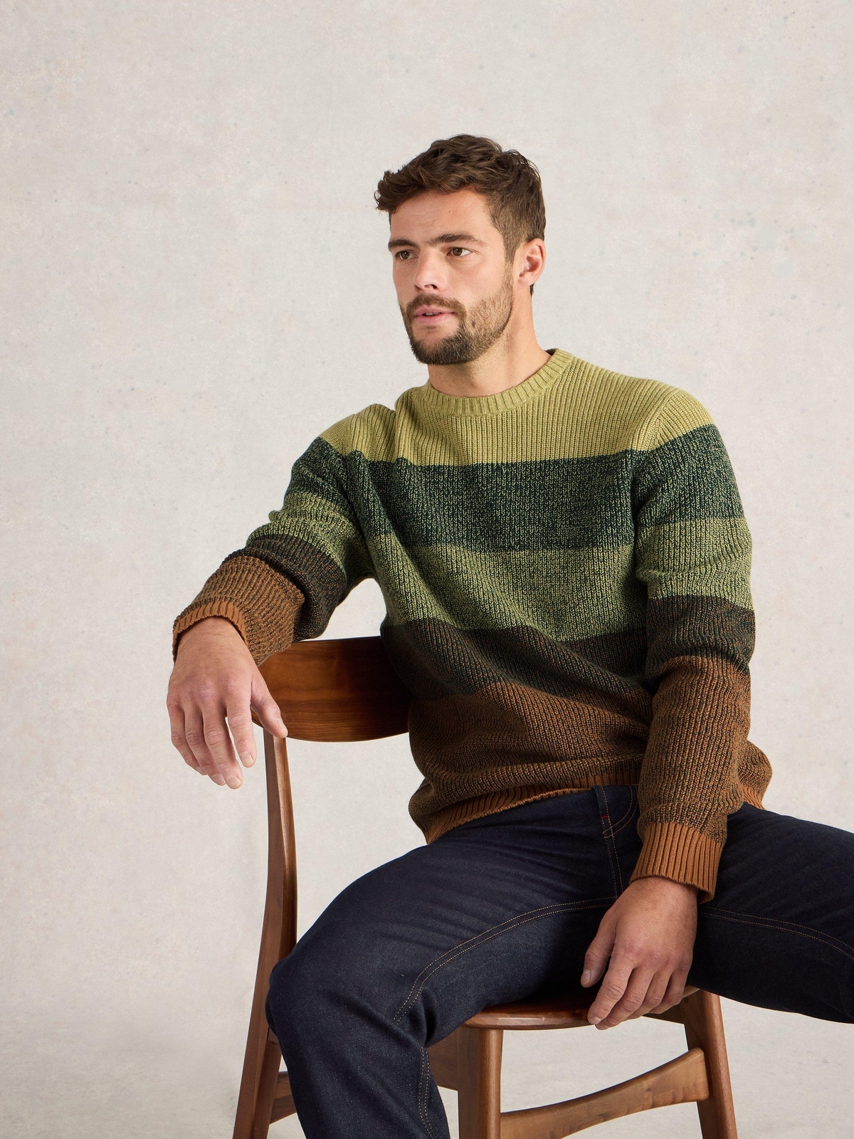 Pullover mit Colour-Block-Design - XL
