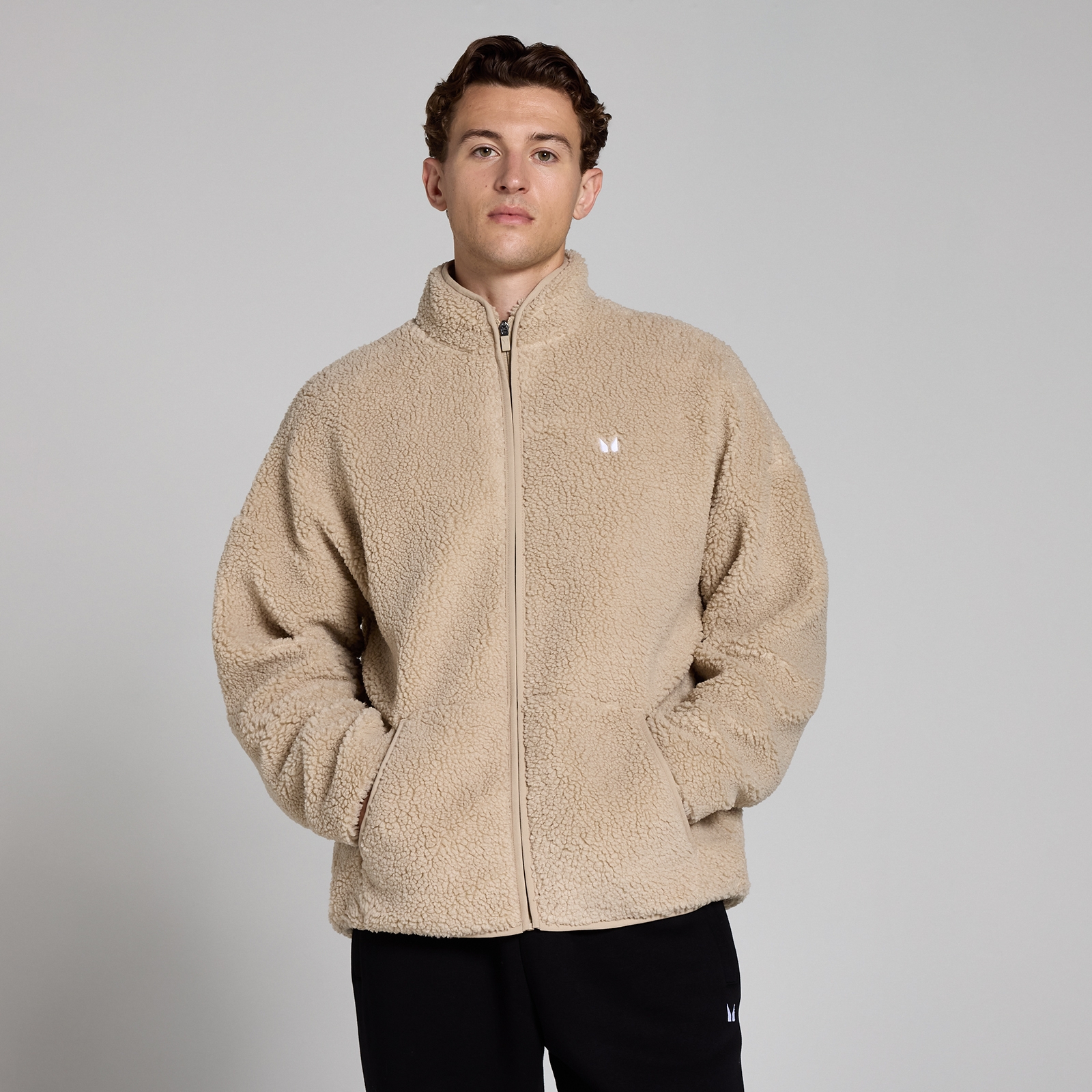 Myprotein UK MP Men's Borg Full Zip -Oat