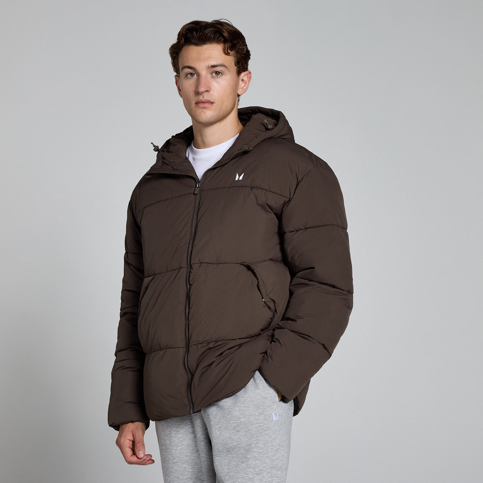 Myprotein UK MP Men's Short Puffer - Chocolate - XXL