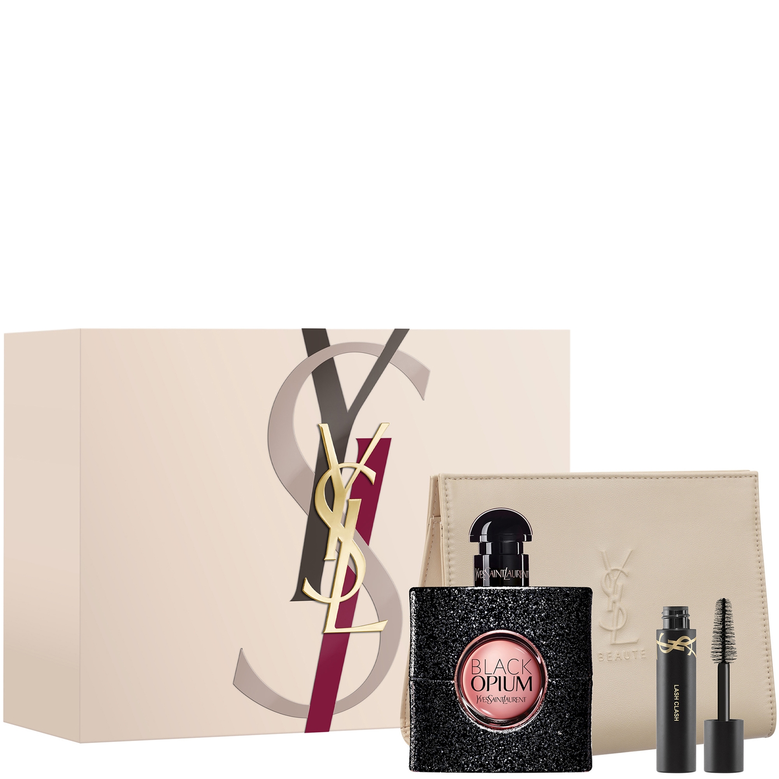 

Yves Saint Laurent Black Opium Eau de Parfum 50ml + Mini Lash Clash + Pouch Set
