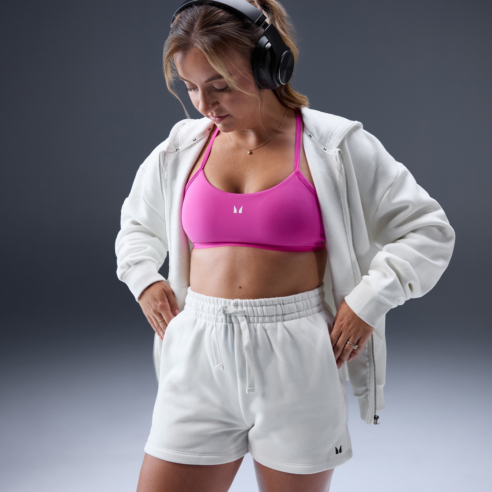 Myprotein UK MP Women's Basics Sweatshorts - Cloud - XXL