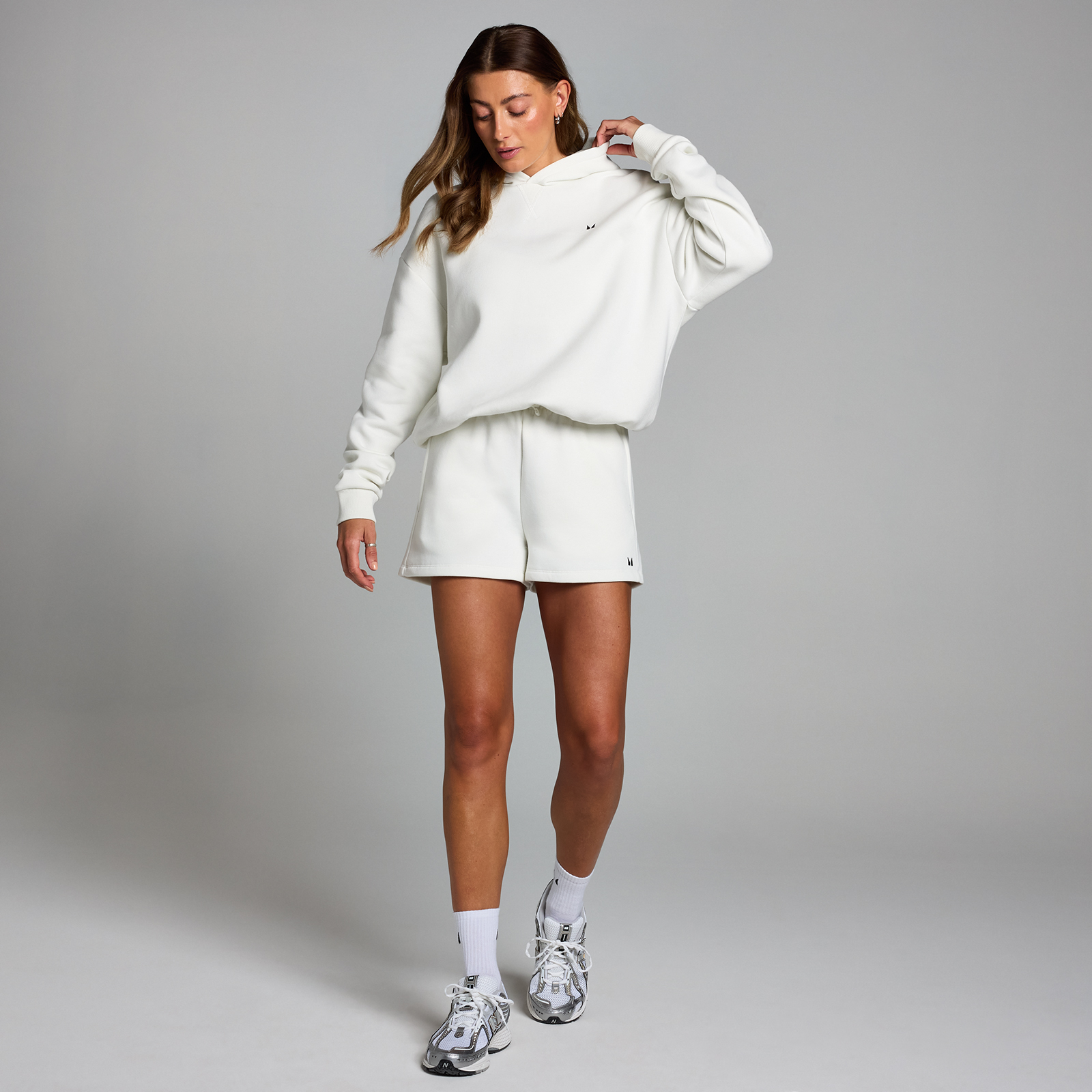 5059883385525 - Damen Basics Sweatshorts – Wolke - XL 5059883385525 - Damen Basics Sweatshorts – Wolke - XL