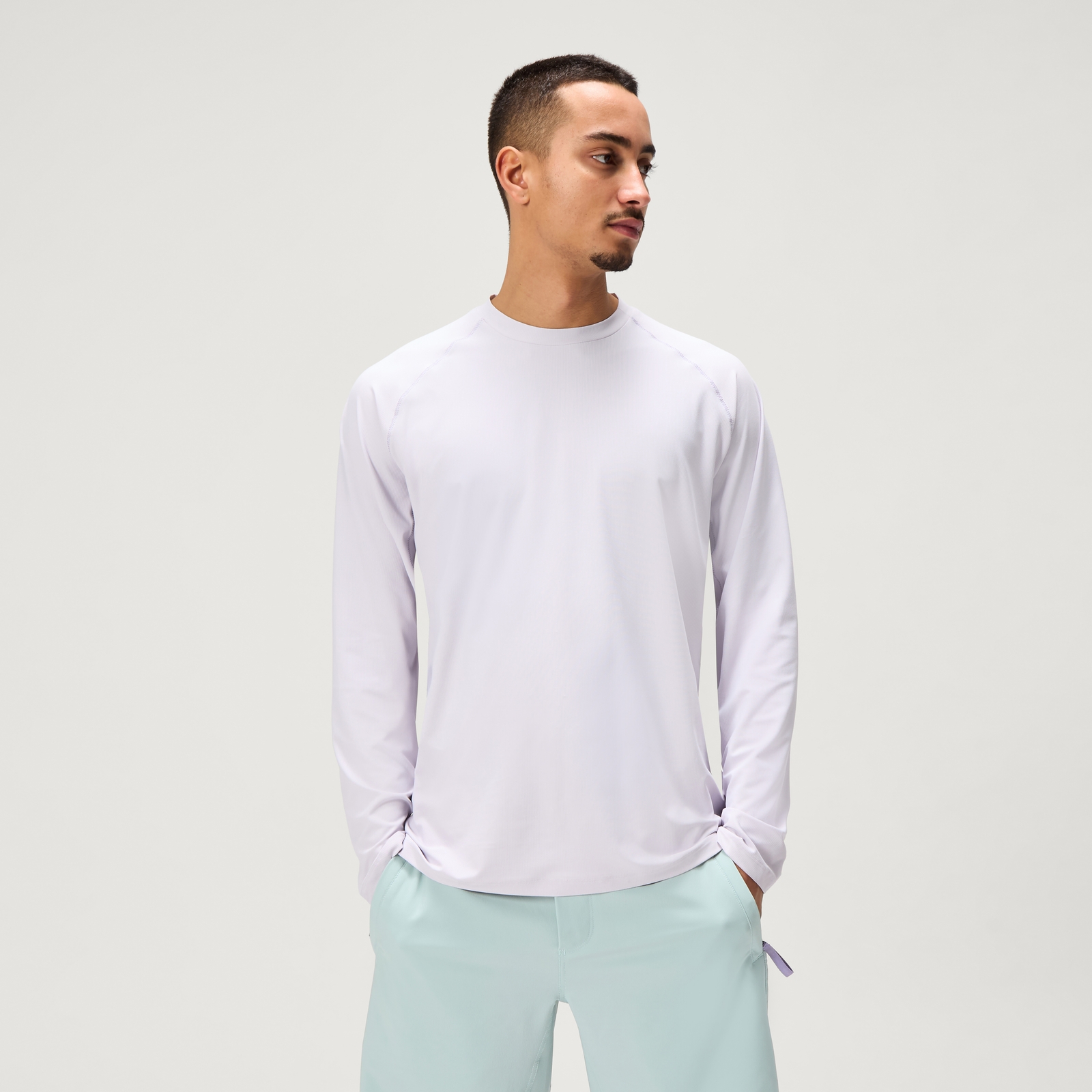 Endura Men's SulTrac L/S Tee - Lavender Blue | Extra 10% off first order.