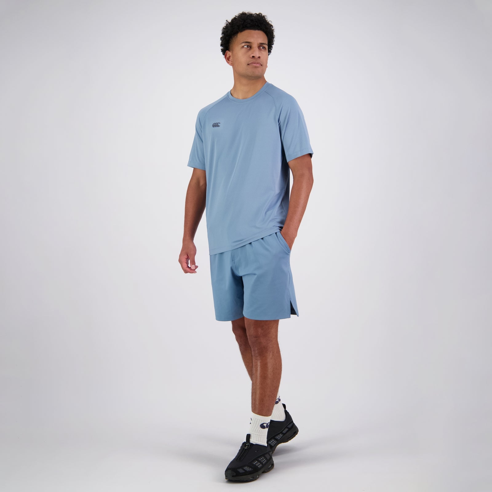 Mens Tempo+ Training Tee Blue - Image 1