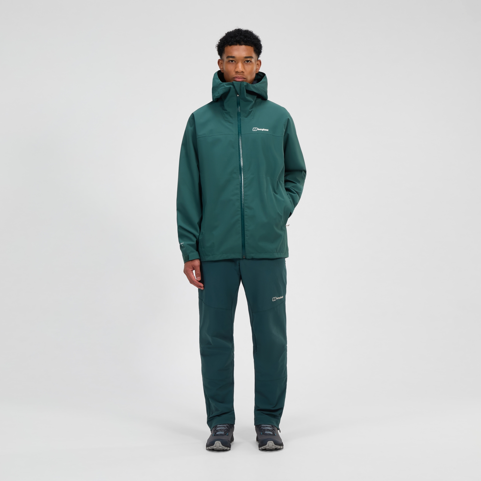 Men's Arnaby Hooded Waterproof Jacket - Green