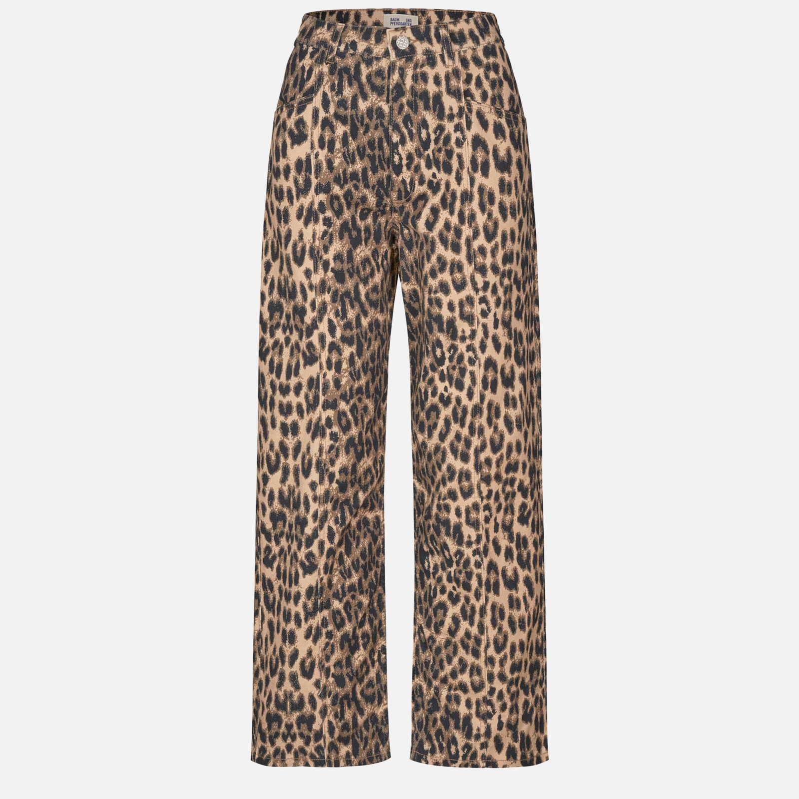 Baum Und Pferdgarten Nara Leopard-Print Denim Jeans - EU 36/UK 8
