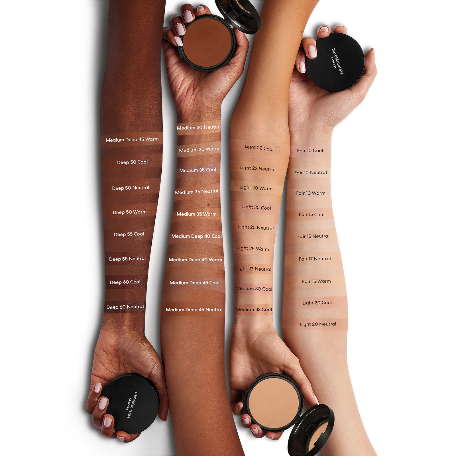 Thumbnail - bareMinerals BAREPRO 24HR Skin-Perfecting Powder Foundation (Various Shades) - Light 20 Cool