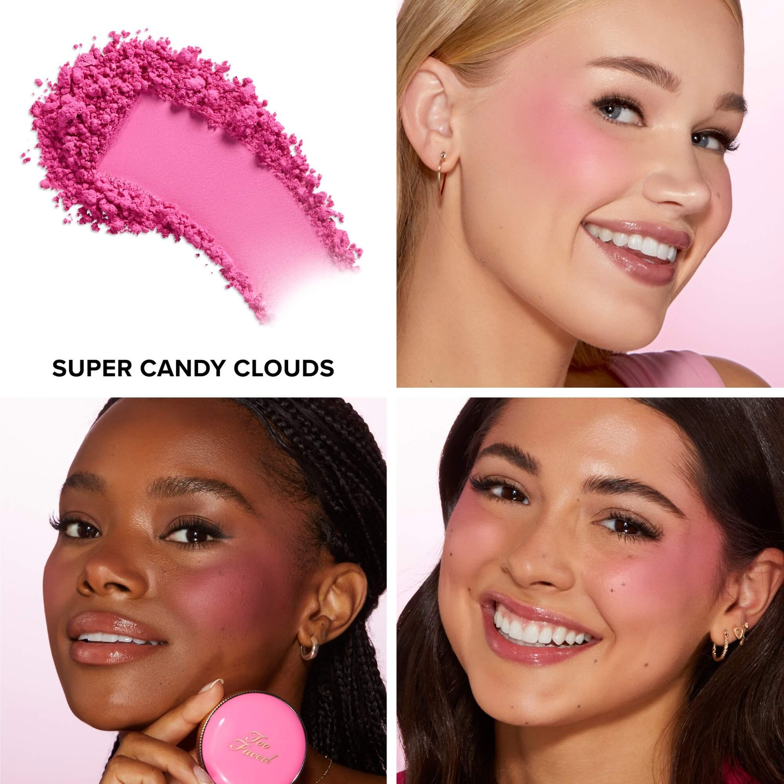 Thumbnail - Too Faced Cloud Crush Blush 5g (Various Shades) - Super Candy Clouds