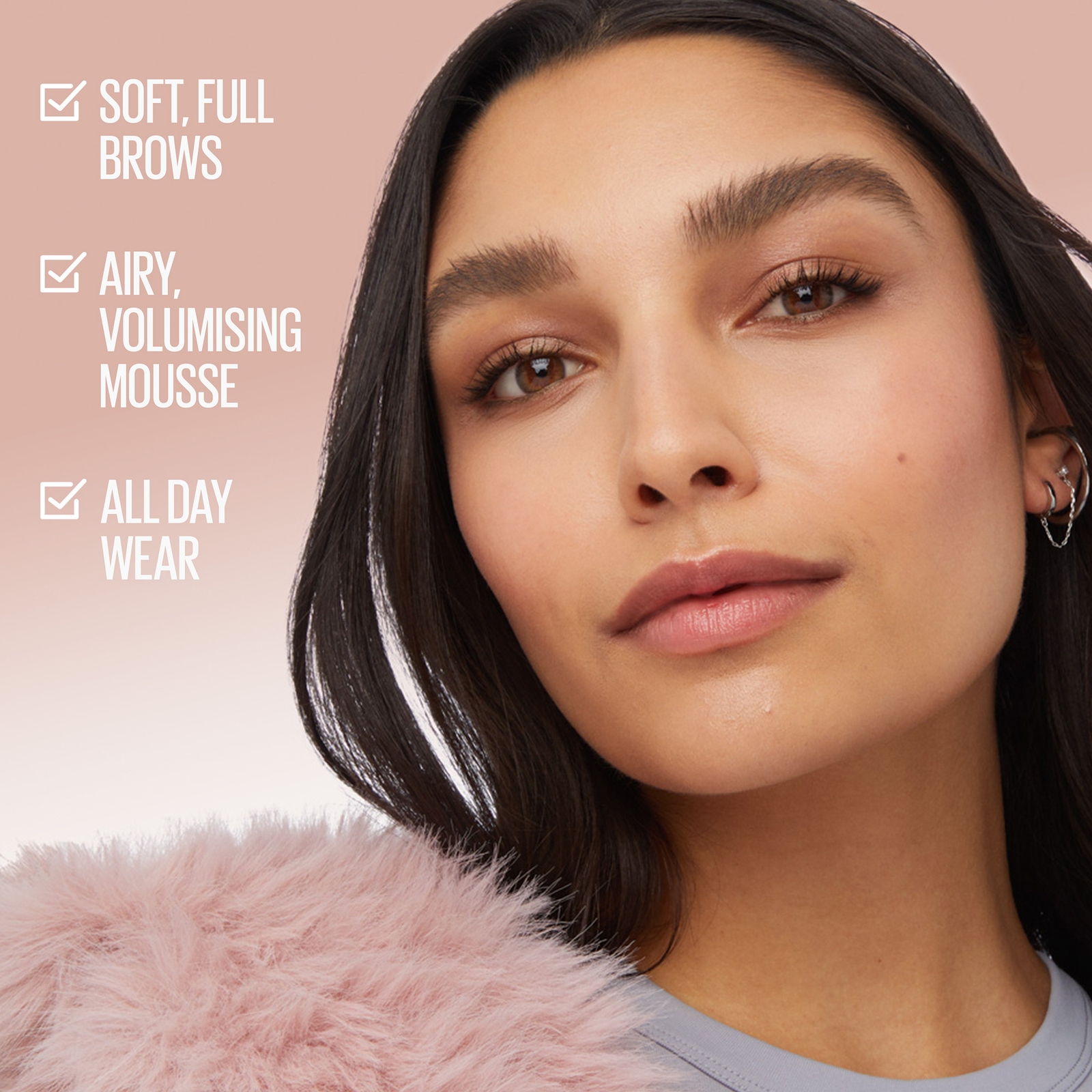 Thumbnail - Maybelline New York Superfluff Brow Mousse Soft Full Brows All Day Wear Airy Volumizing Mousse 5g (Various Shades) - Dee...