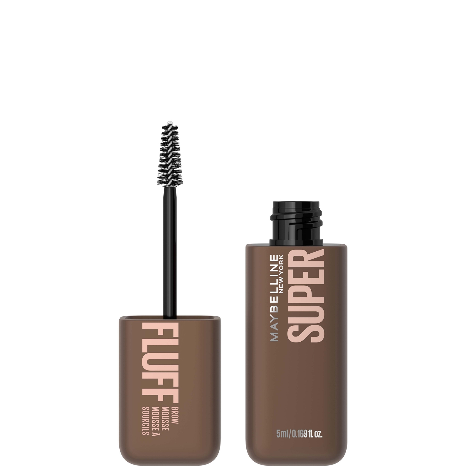 Maybelline New York Superfluff Brow Mousse Soft Full Brows All Day Wear Airy Volumizing Mousse 5g (Various Shades) - Medium Brown