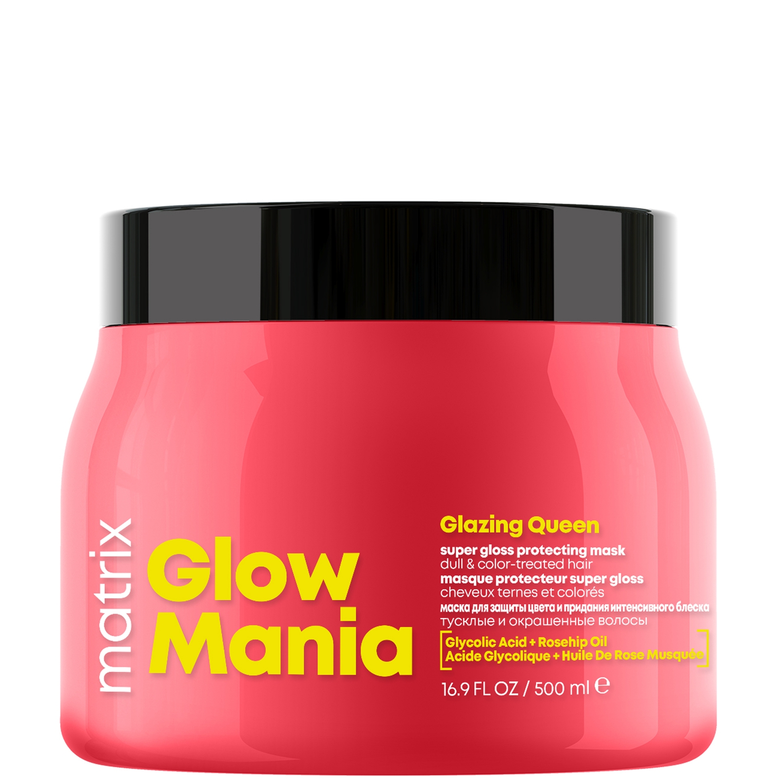 Image of Matrix Glow Mania Glazing Queen: Super Gloss Protecting Mask 500ml051