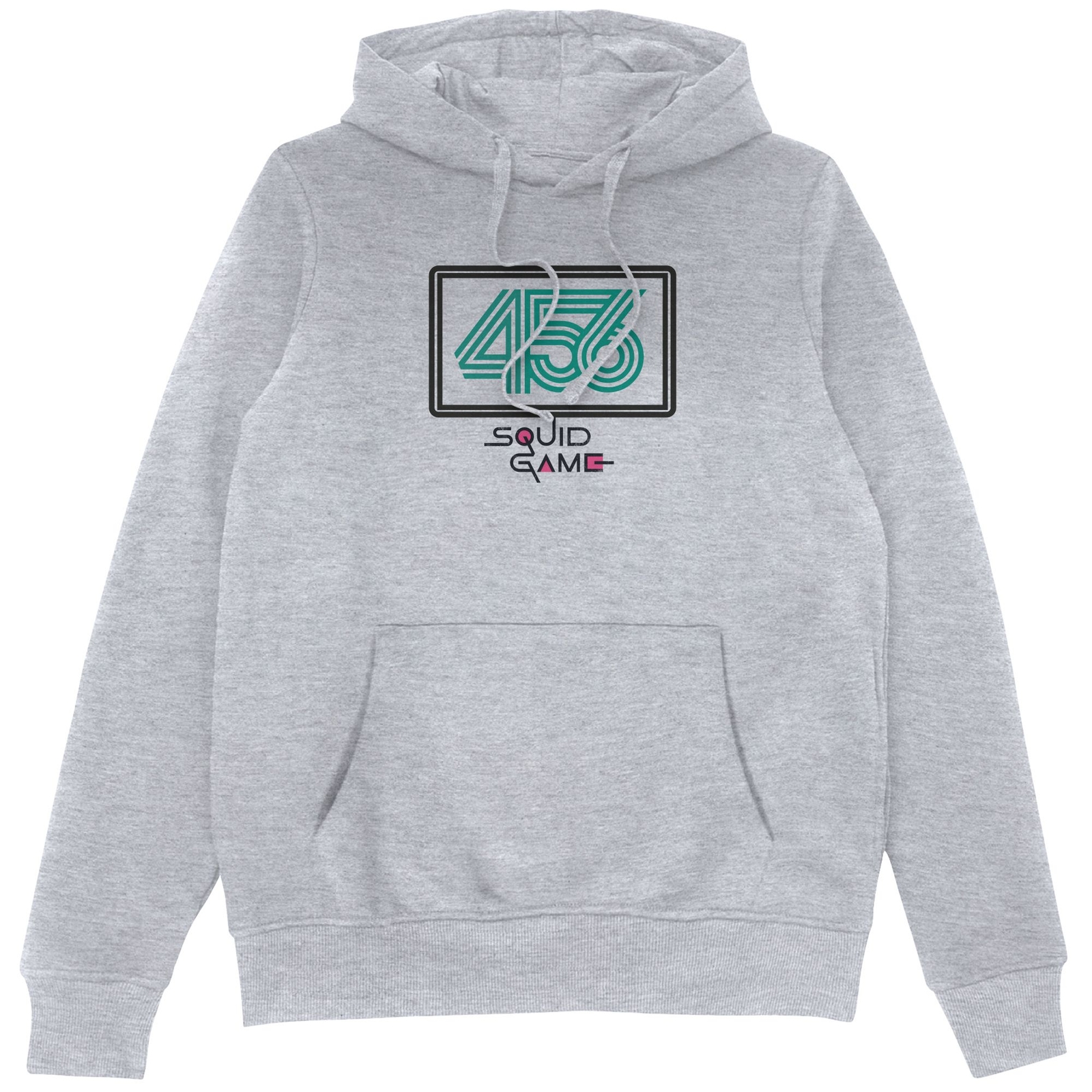Squid Game 456 Hoodie - Grey - L