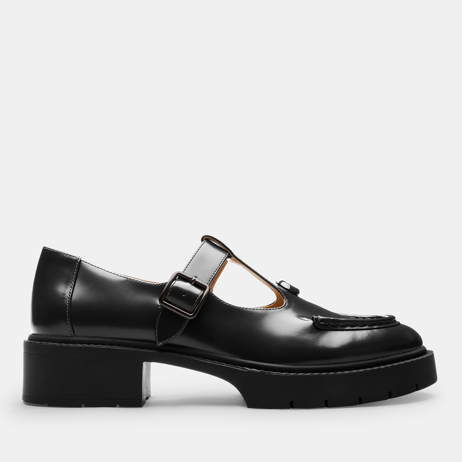 Coach Women's Liv Leather Mary Jane Flats - UK 3.5
