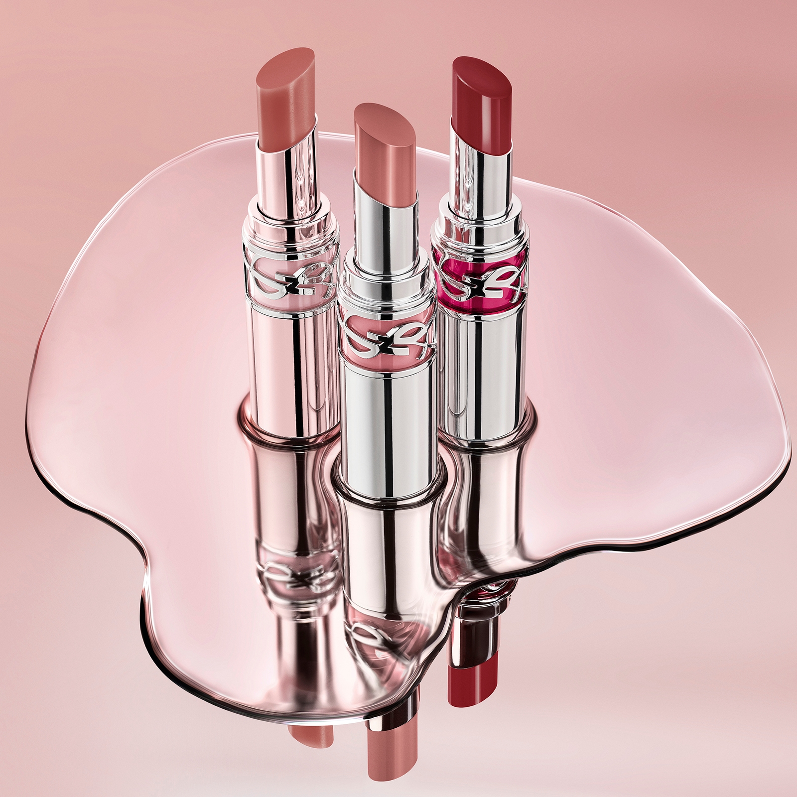 Thumbnail - Yves Saint Laurent Loveshine Lipstick 3.2g (Various Shades) - 44 - Nude Lavallière