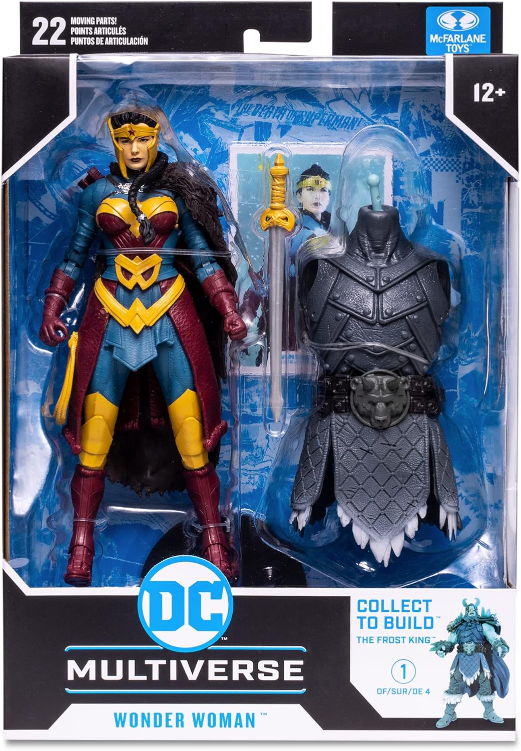 McFarlane DC BUILD-A 7IN FIGURES WV7 - ENDLESS WINTER - WONDER WOMAN