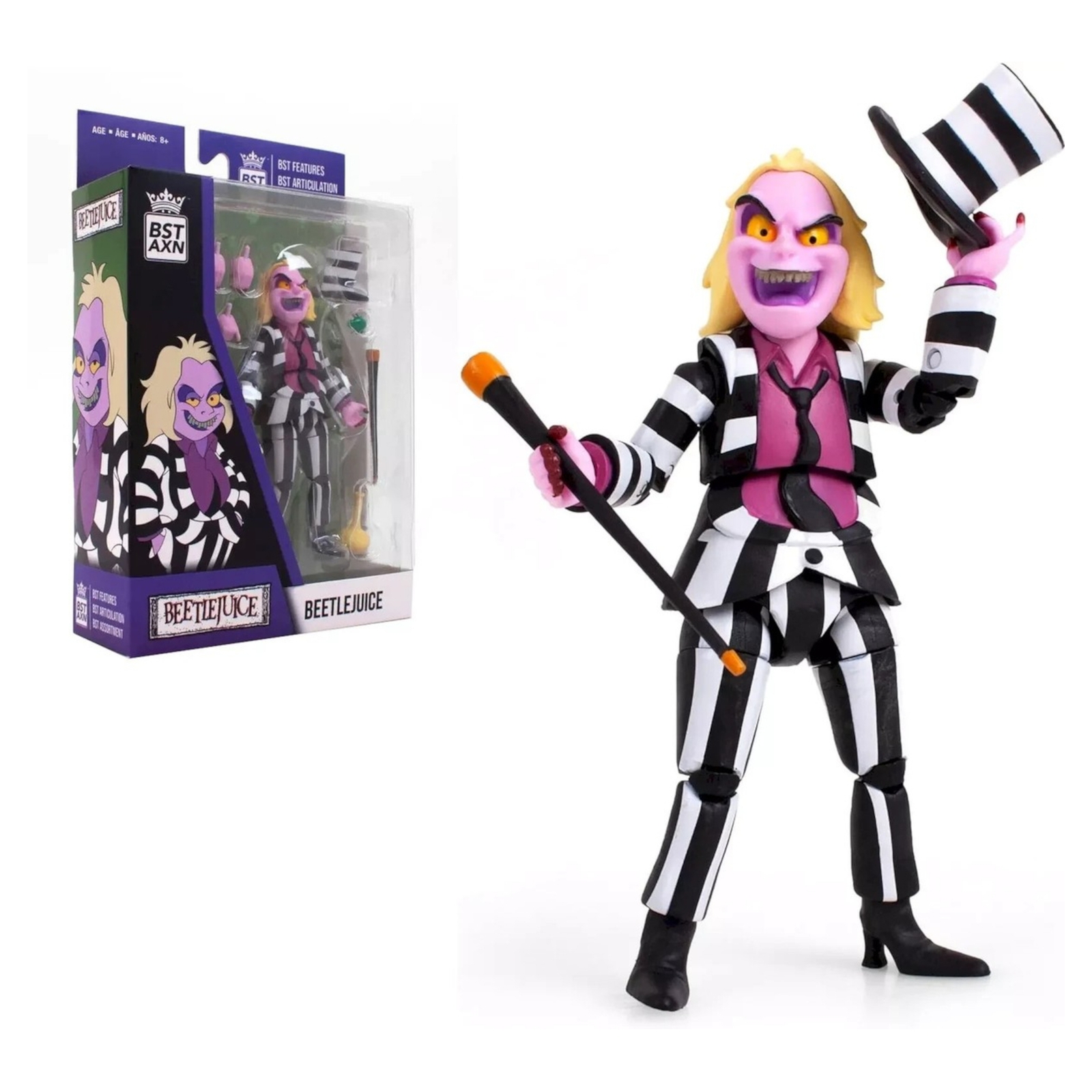 Loyal Subjects BST AXN Beetlejuice 5  Action Figure