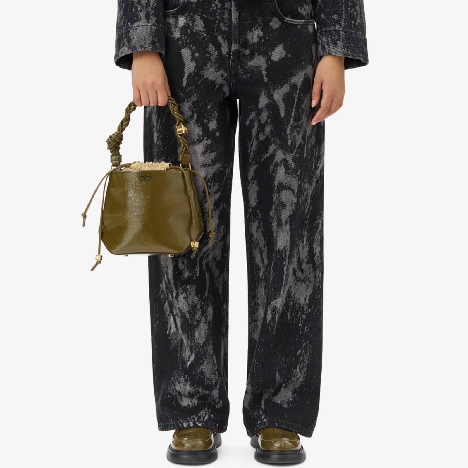 Ganni Izey Washed Denim Jeans - W27