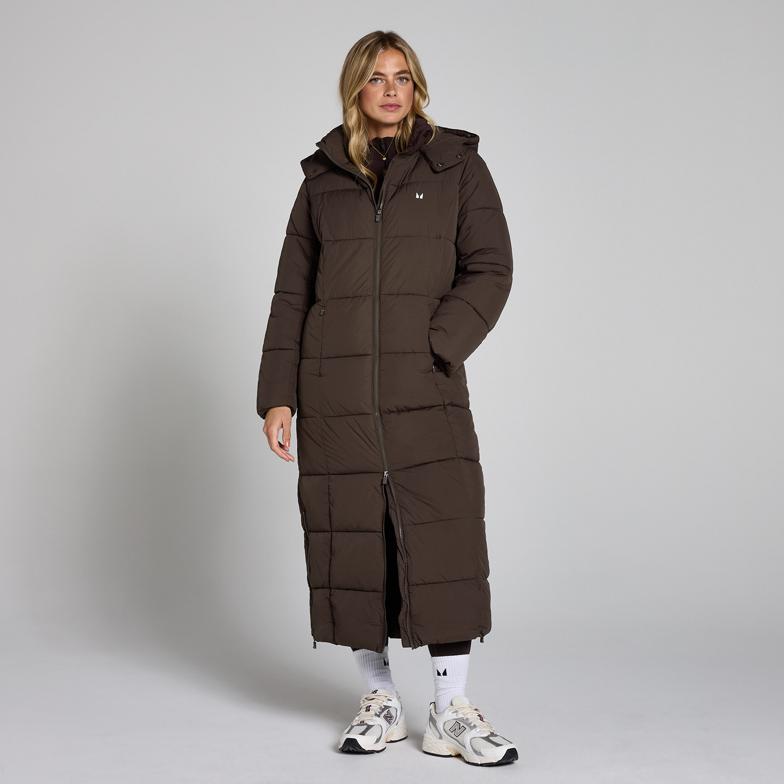 Myprotein UK MyProtein MP Women's Maxi Padded Puffer Jacket - Chocolate - XL