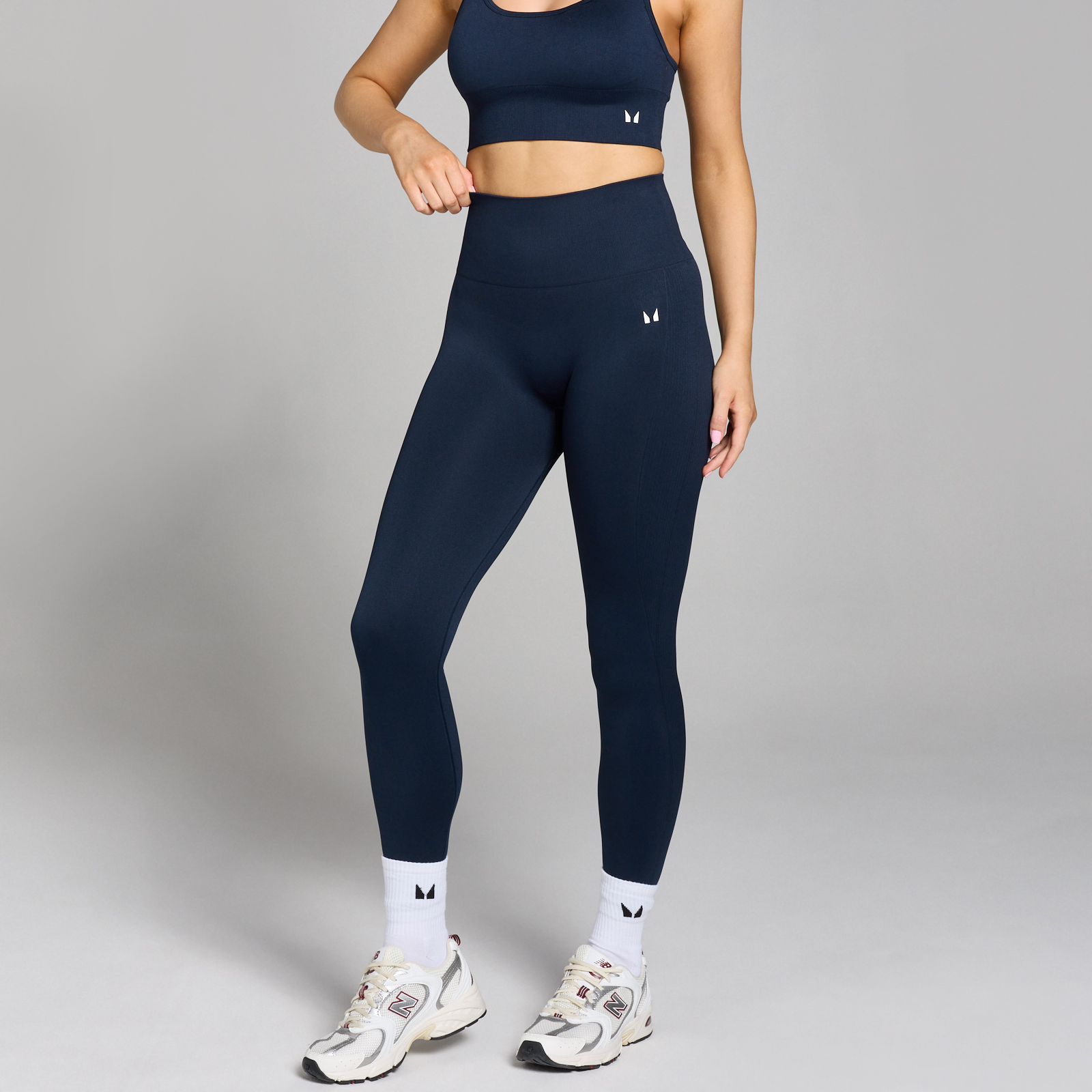 Myprotein UK MyProtein MP Women's Shape Seamless Leggings - Dark Sapphire - XL