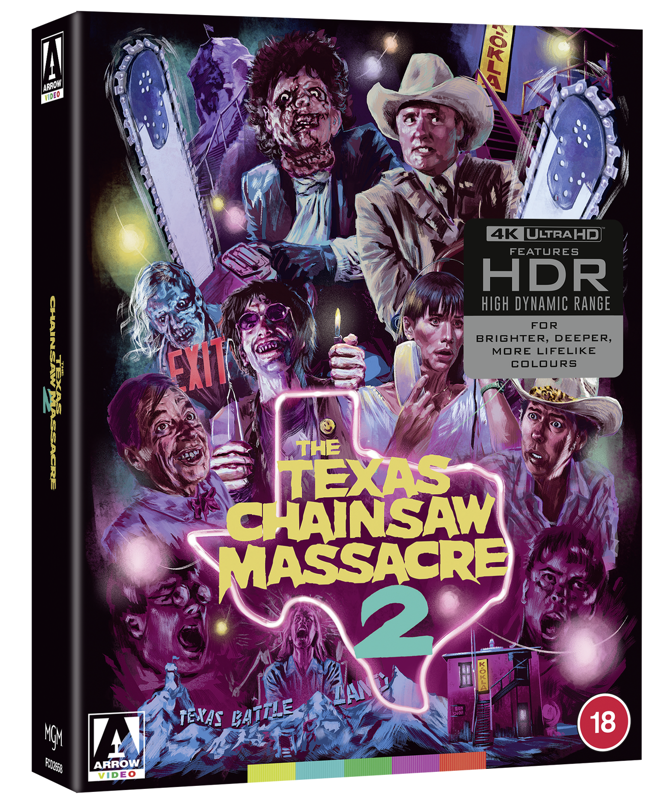 The Texas Chainsaw Massacre 2 Limited Edition 4K Ultra HD