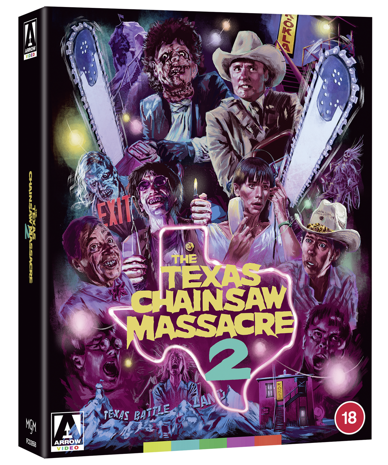 Click to view product details and reviews for The Texas Chainsaw Massacre 2 Limited Edition Blu Ray.