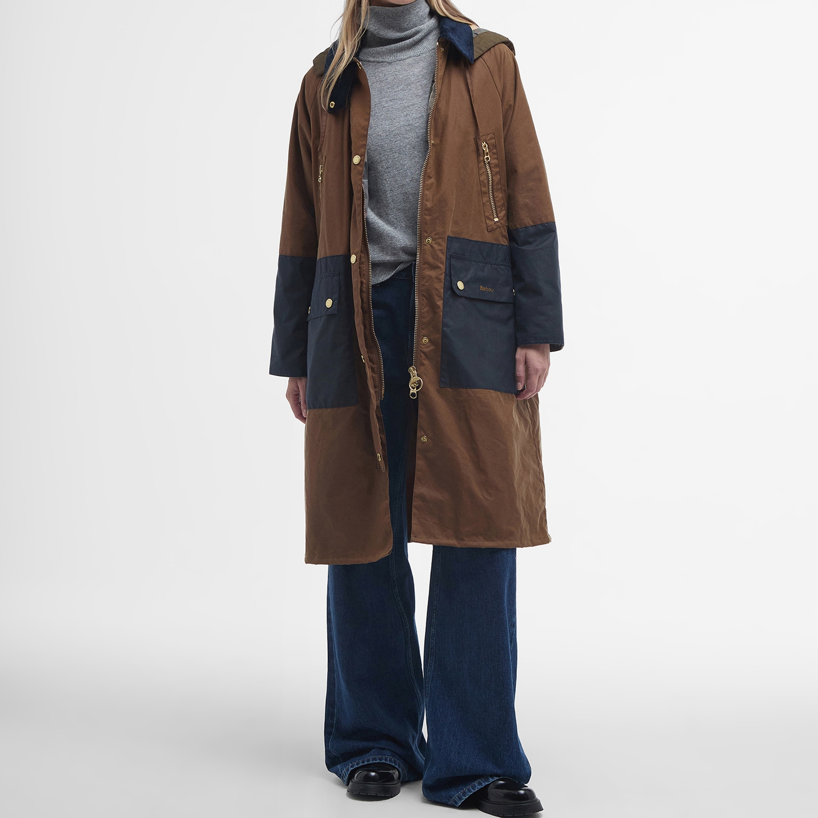 Barbour Carolyn Waxed Cotton Jacket - 16
