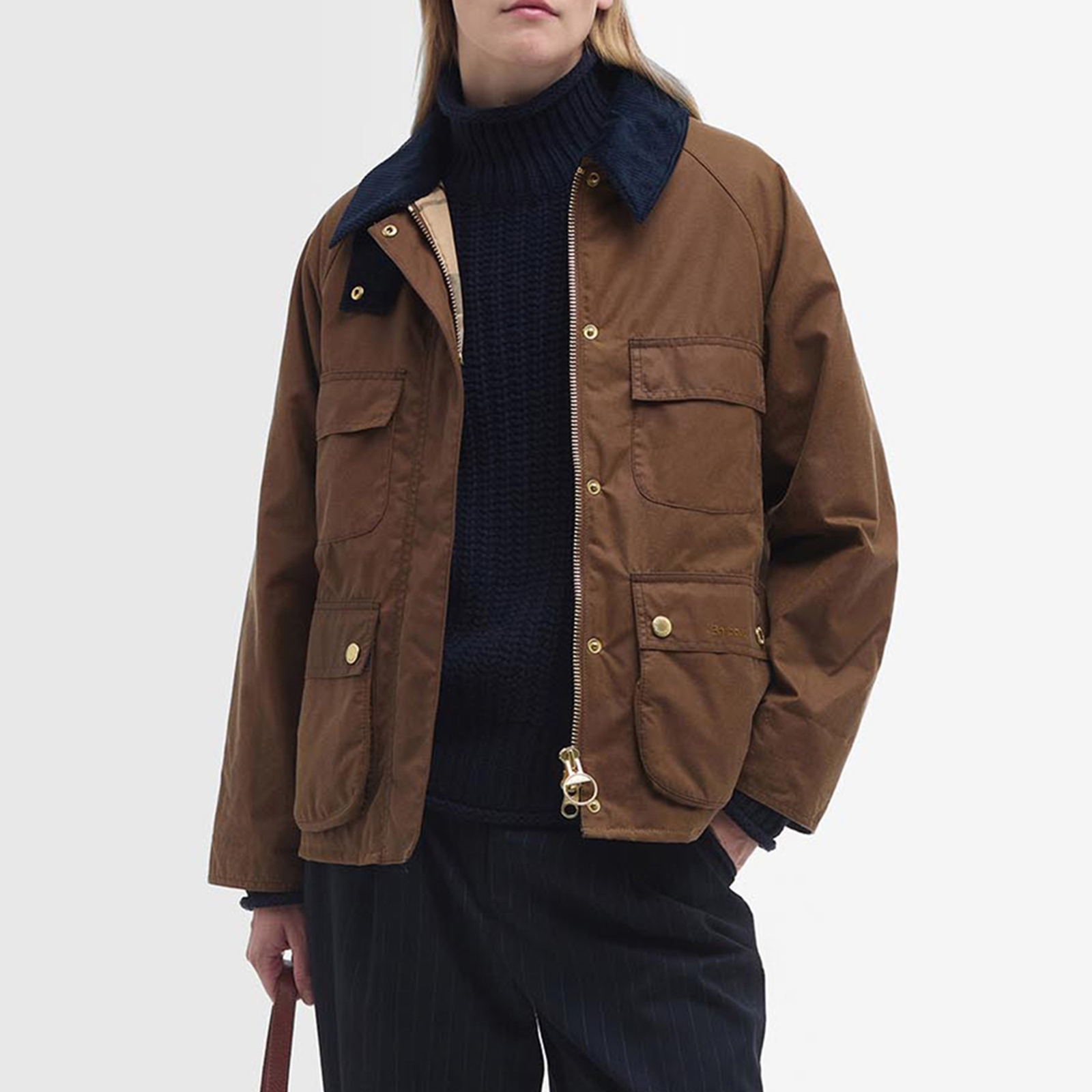 Barbour Ruth Waxed Cotton Jacket - 14