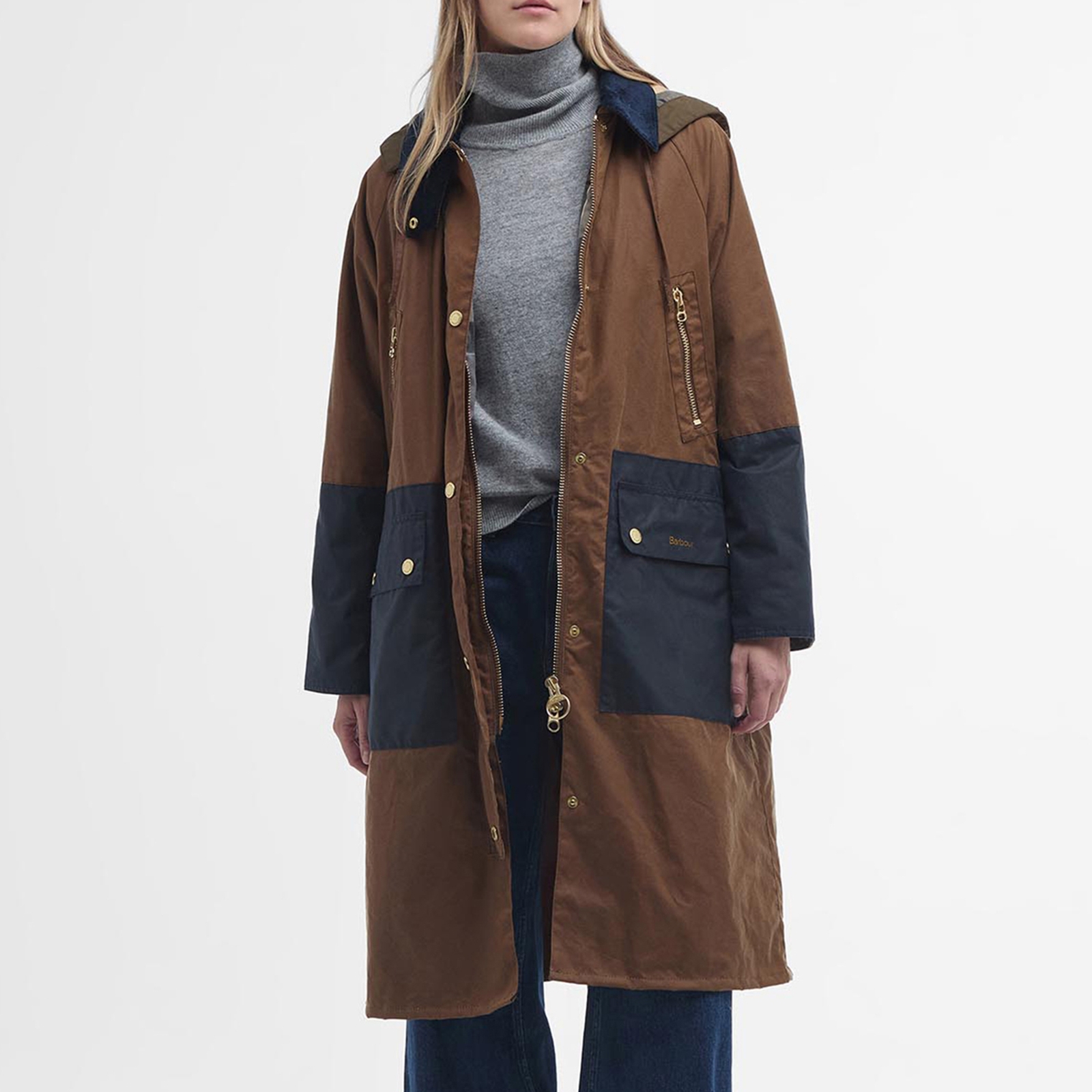 Barbour Carolyn Waxed Cotton Jacket - 12