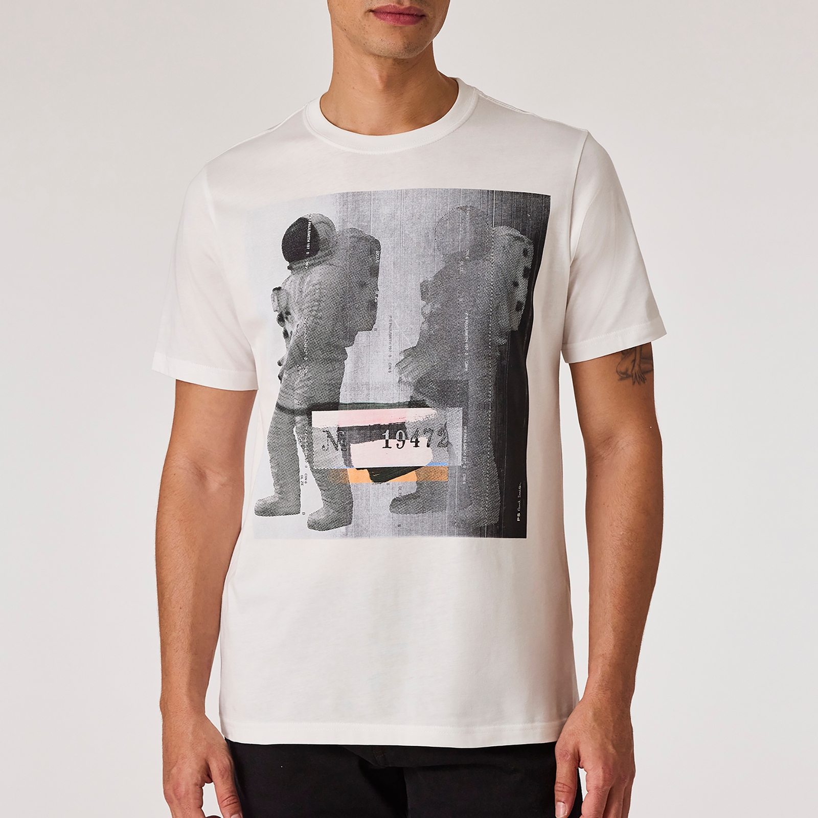 PS Paul Smith Astronaut Cotton-Jersey T-Shirt - L