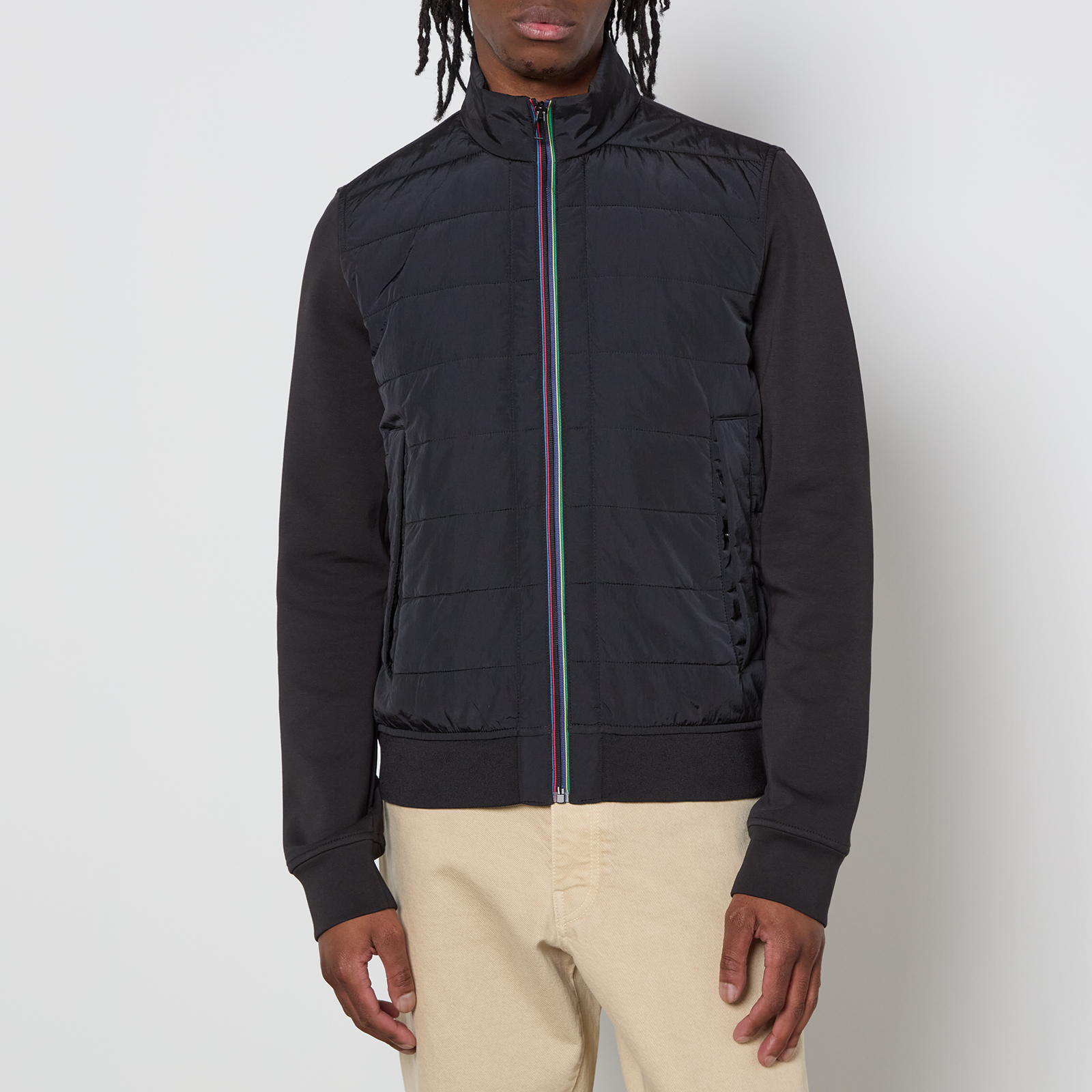 PS Paul Smith Sports Stripe Down-Filled Nylon Jacket - S