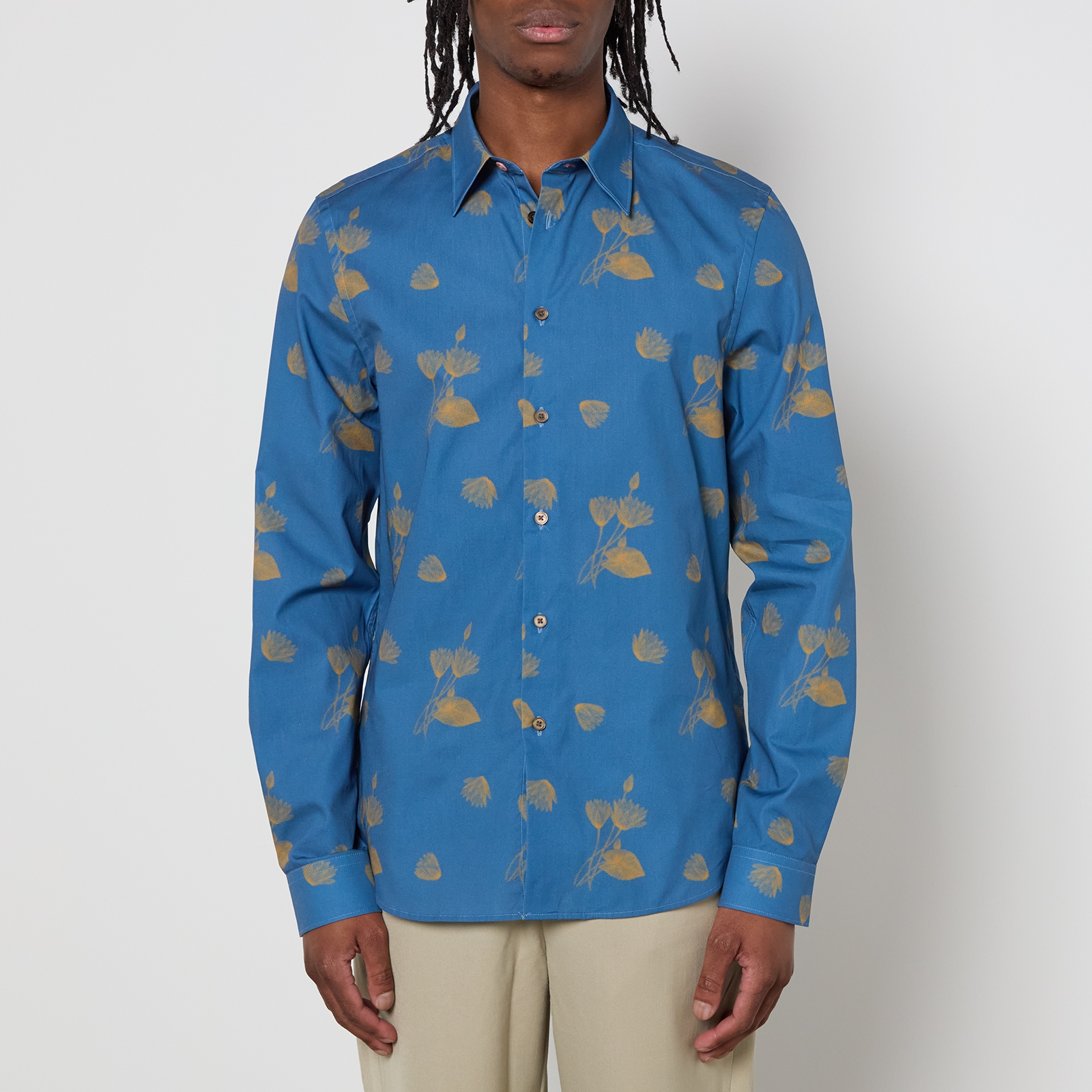 PS Paul Smith Tailored Fit Cotton-Poplin Shirt - M