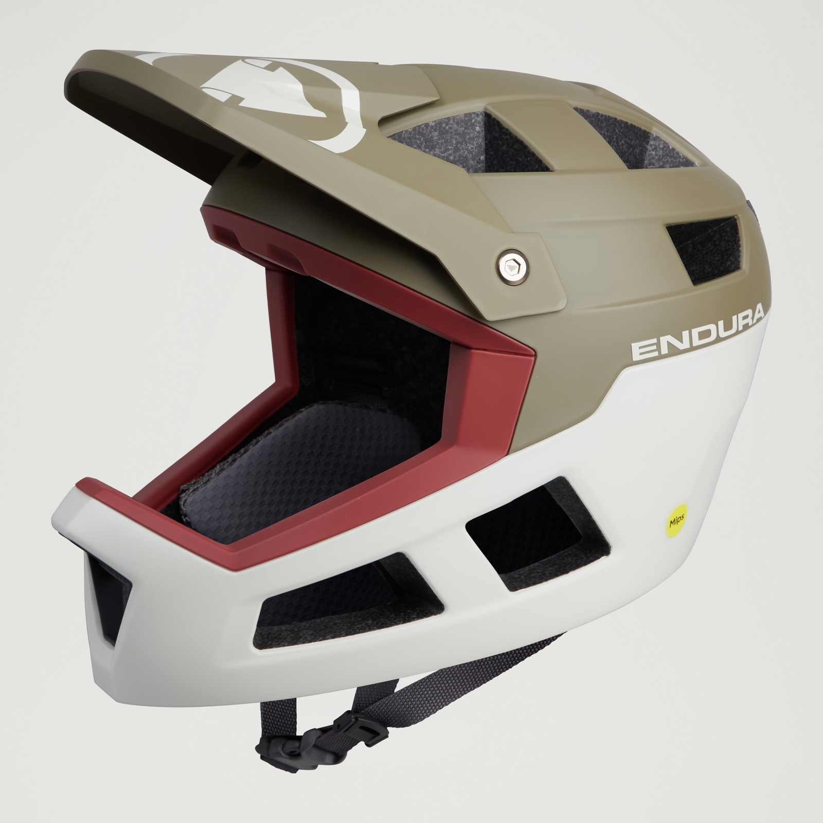 Endura SingleTrack Full Face Mips® Helmet - Tweed Green | Extra 10% off first order.