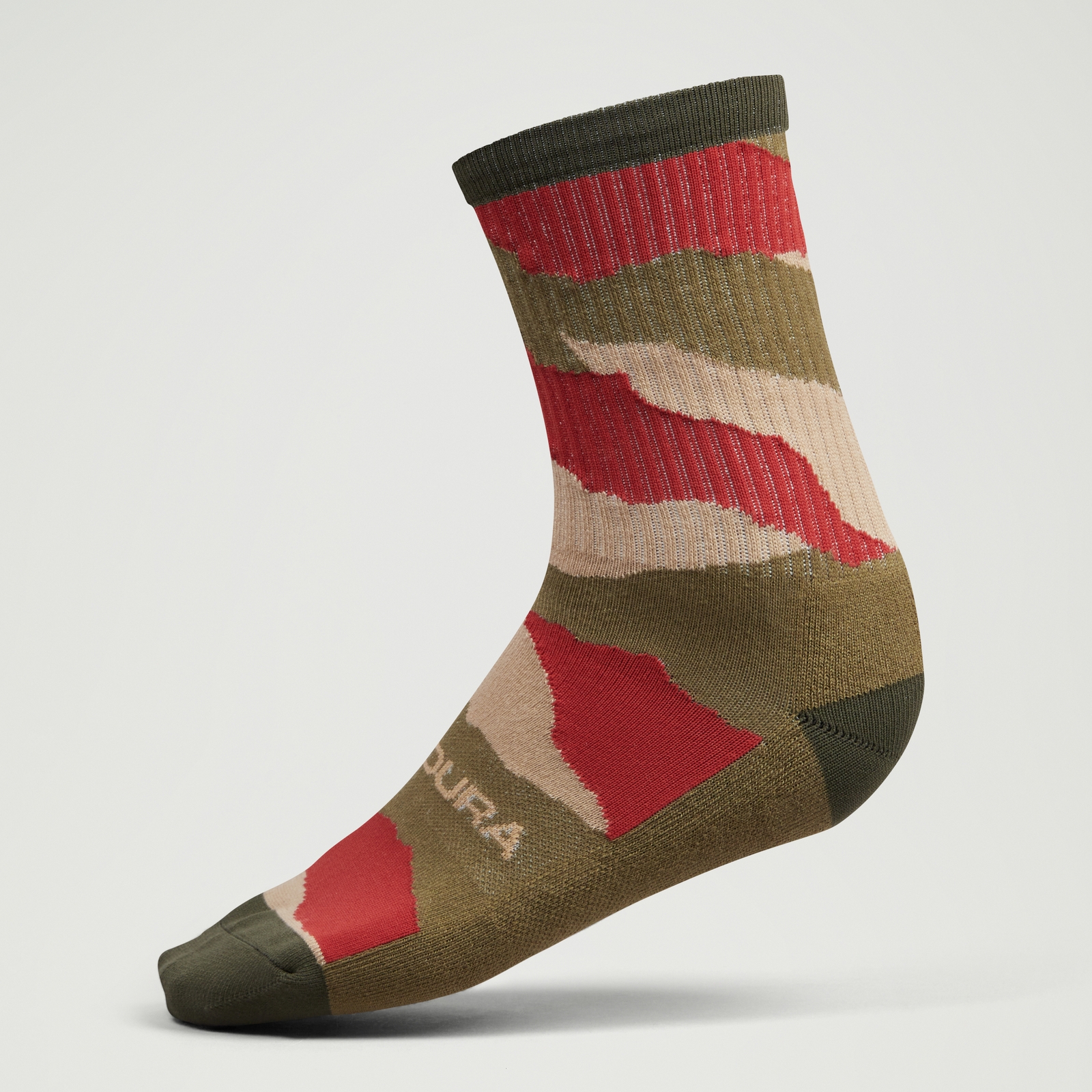 Endura Peak Socks - Tweed Green | Extra 10% off first order.