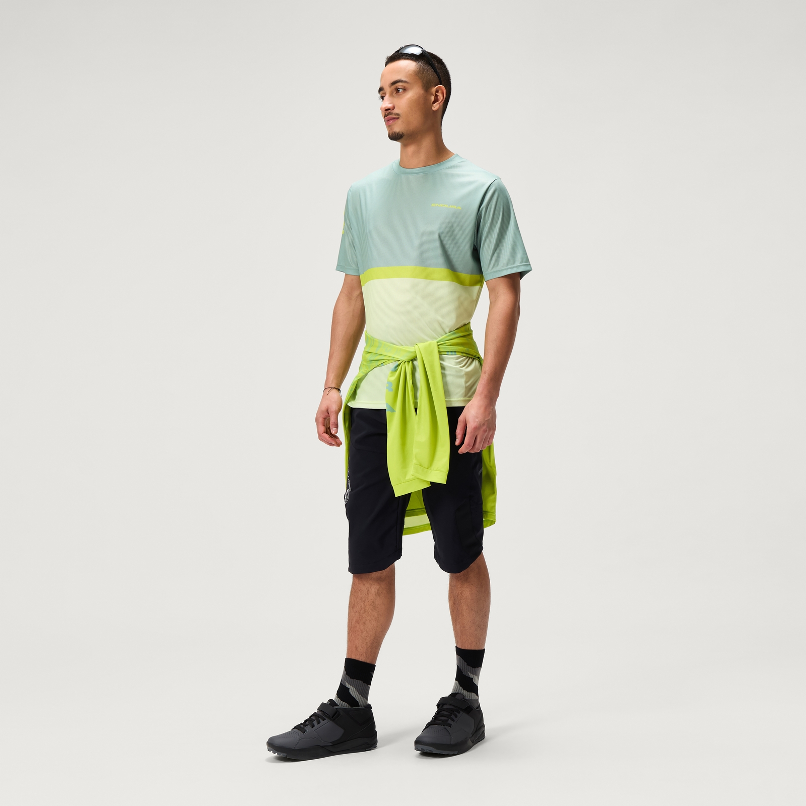 Endura Men's SingleTrack Core Tee II - Loch Green | Extra 10% off first order.